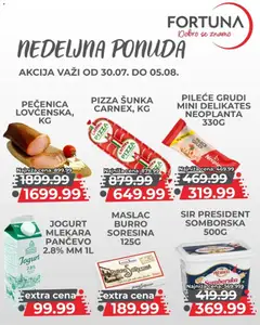 Fortuna Market katalog Nedeljna ponuda - pregled Fortuna Market kataloga - važi od 30.07.2026 | Strana: 4
