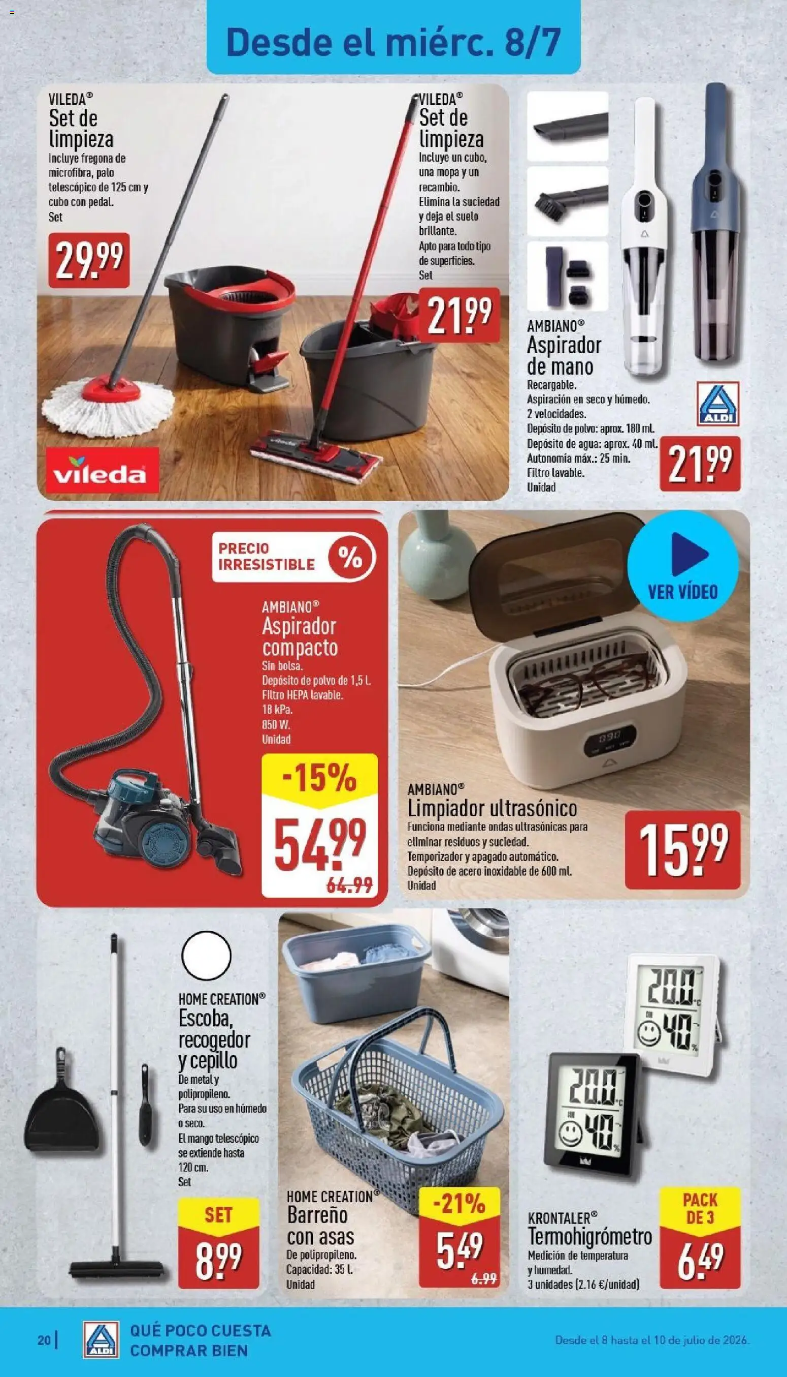 Aldi folleto Canarias │ válido desde el 06/07/2026 | Página: 20