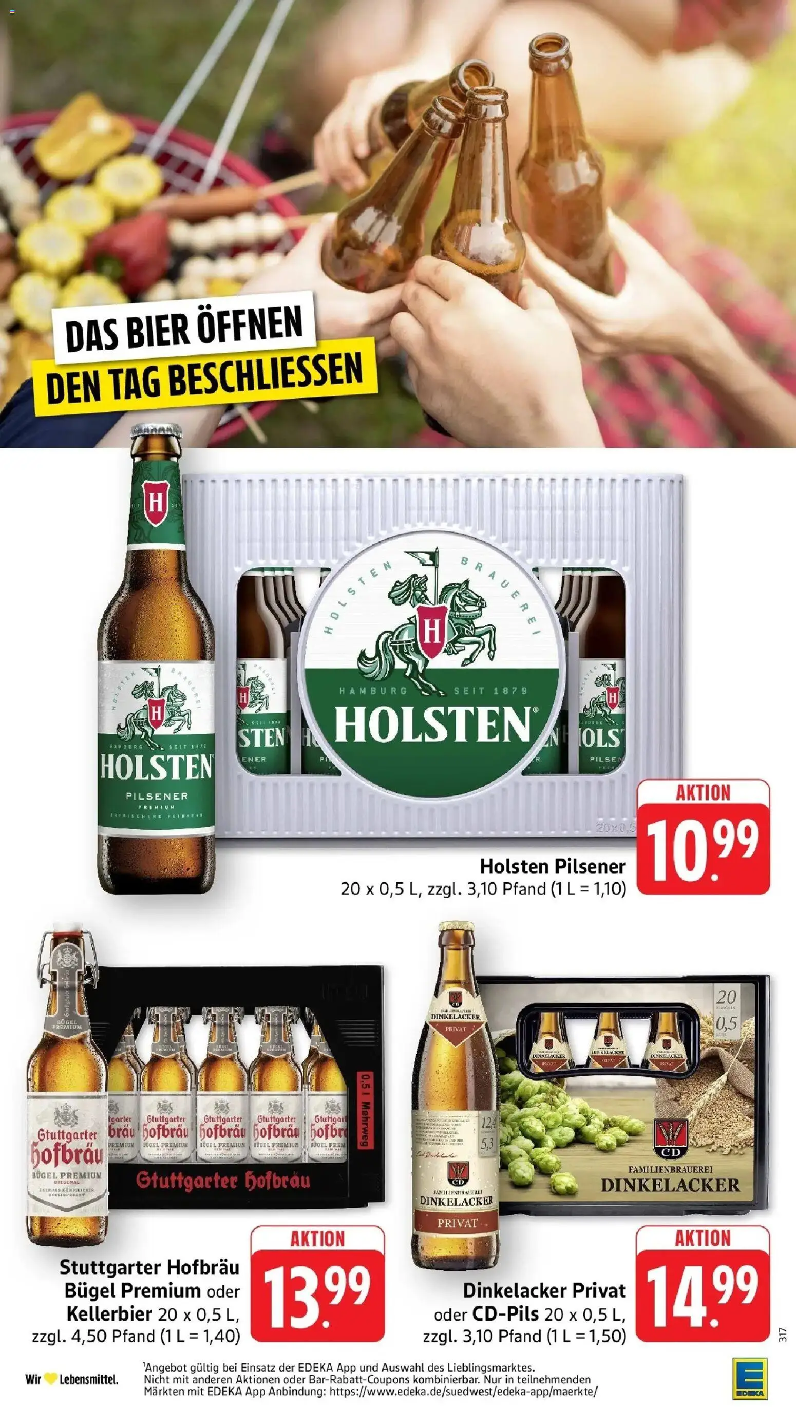 Edeka prospekt Oberstenfeld	 – gültig ab 27.04.2026 | Seite: 35 | Produkte: Bier, Holsten