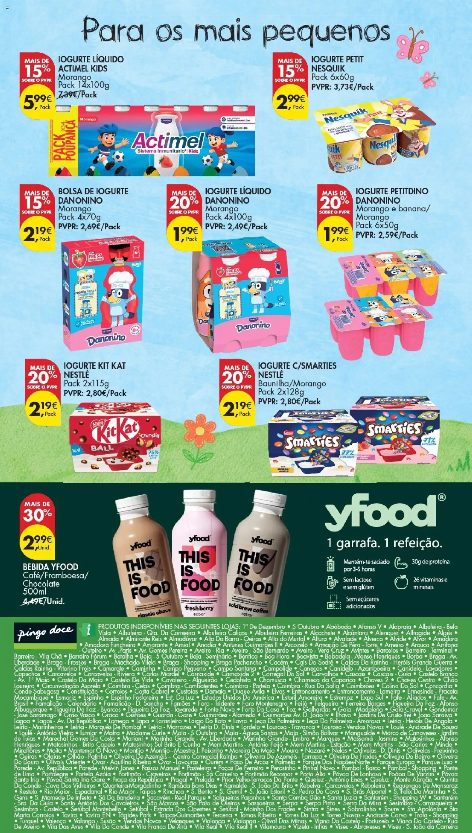 Pingo Doce Especial Iogurtes │ válido de 01/09/2026 | Página: 8 | Produtos: Iogurte, Nestlé, Chocolate, Proteina