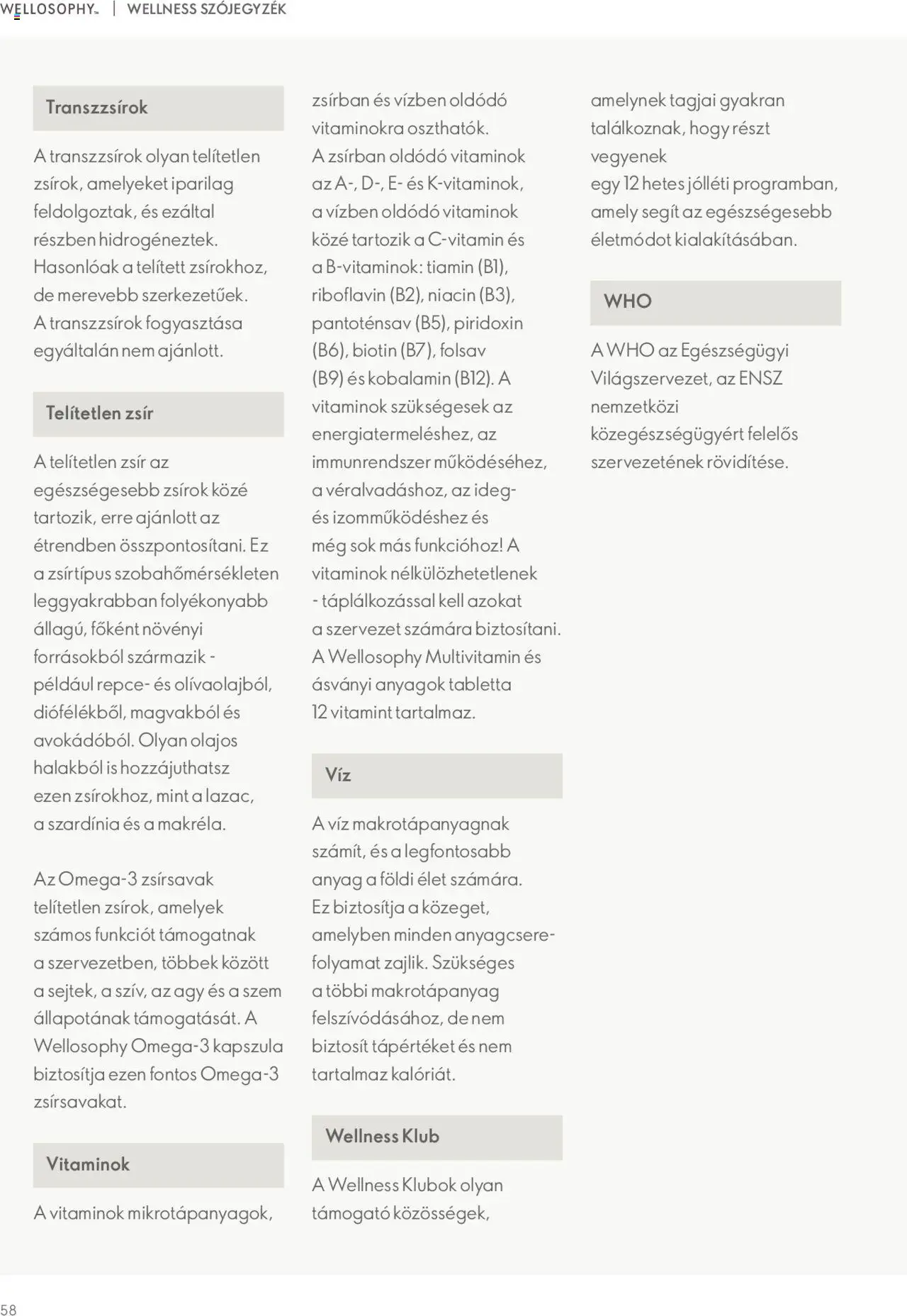 Oriflame akciós ujság - amely érvényes a következő dátumtól: 2023.11.09. | Oldal: 58 | Termékek: Szardínia, Ágy, Multivitamin