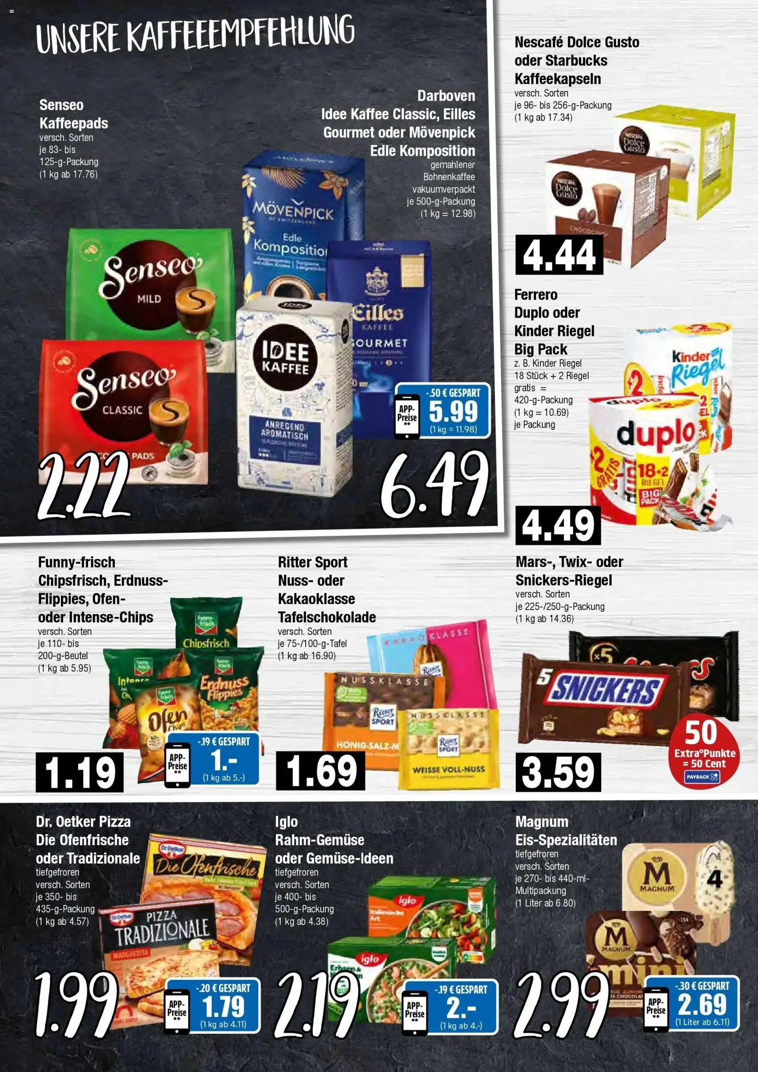 Edeka Prospekt Hamburg (ab 24.08.2026) » Angebote Online | Seite: 6 | Produkte: Nescafe, Iglo, Ofenfrische, Twix