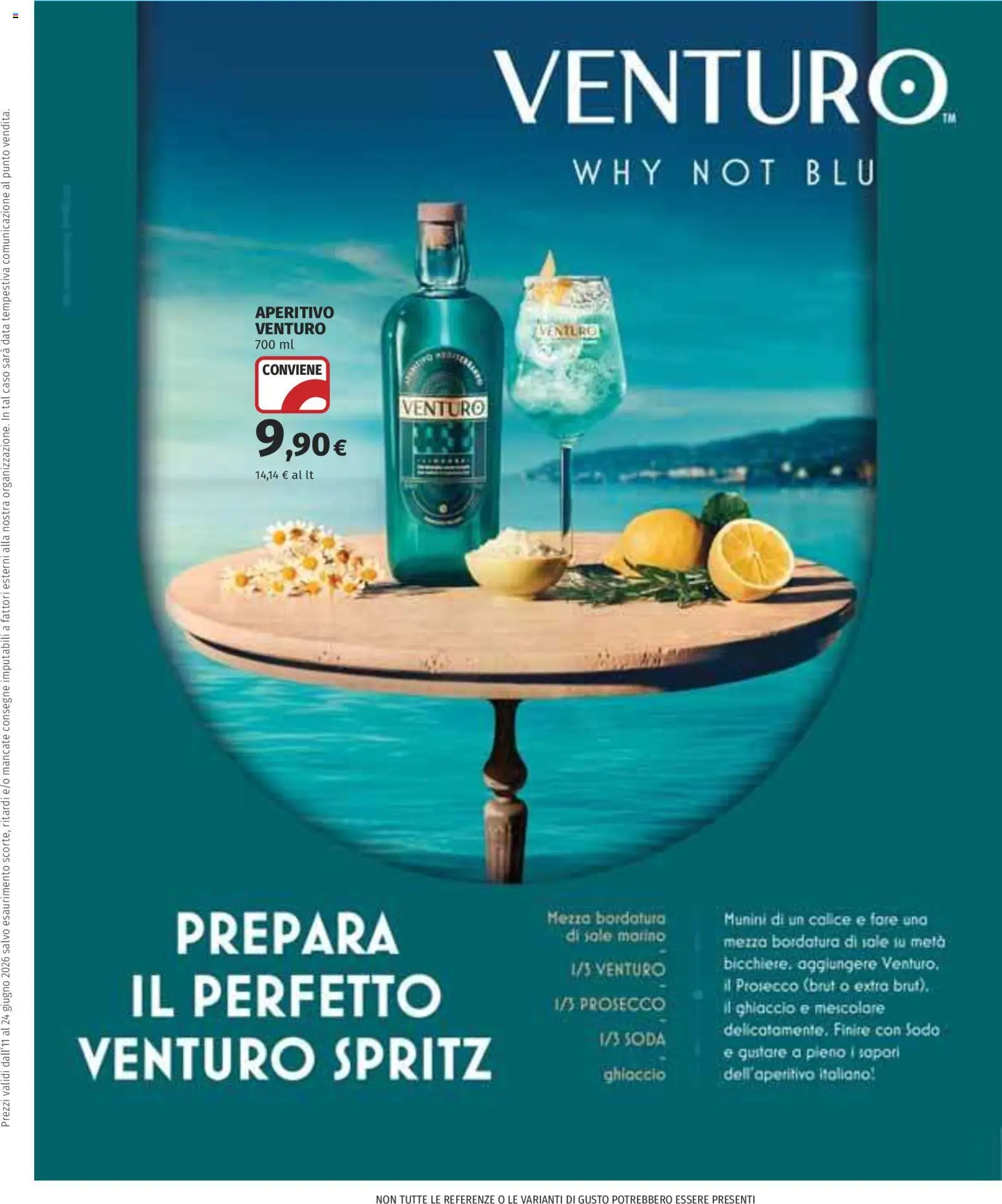 Volantino COOP del 11.06.2026 | Pagina: 25 | Prodotti: Calice, Prosecco, Sale, Data