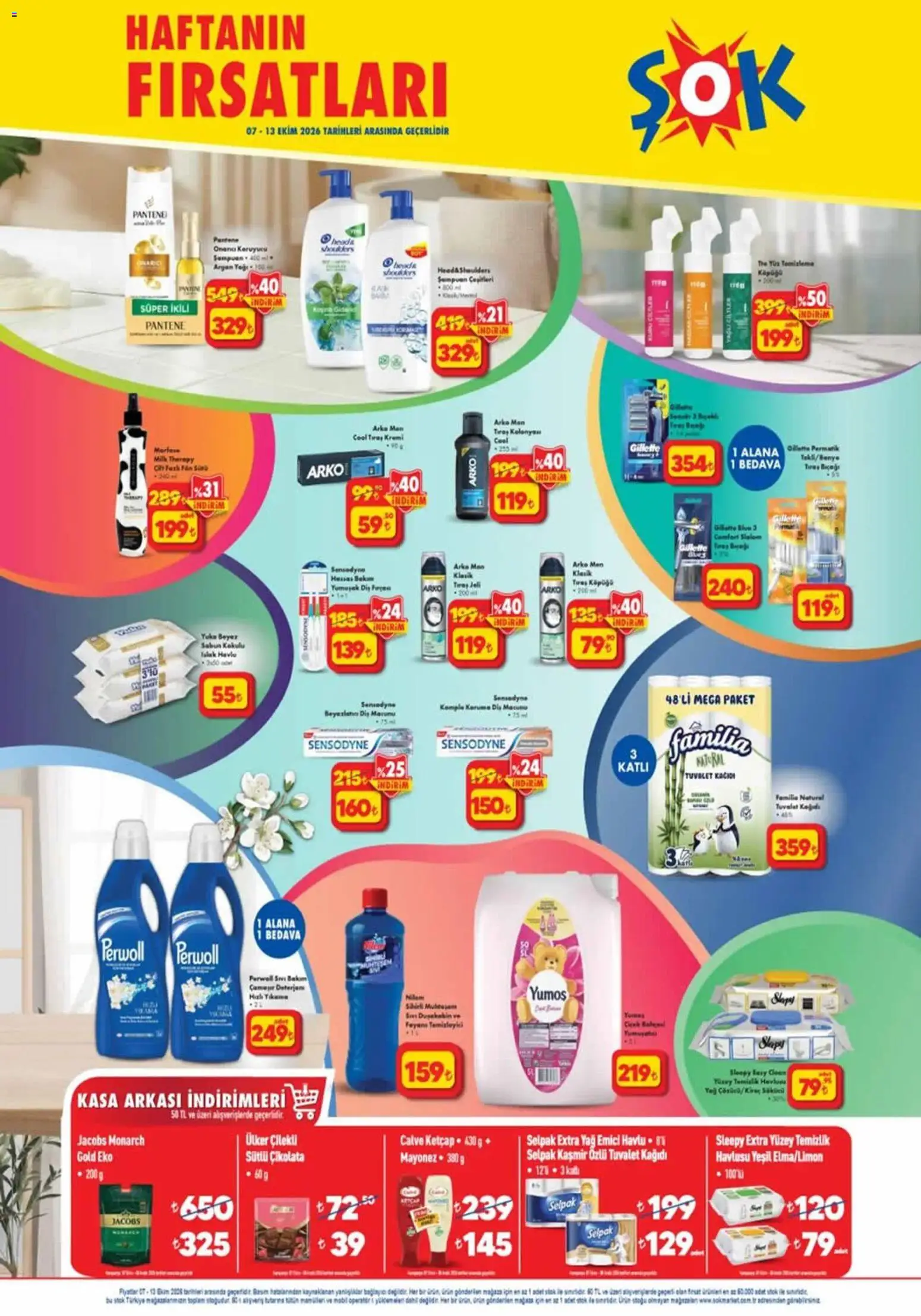 Şok Market Katalog - 07 Ekim 2026 tarihinden itibaren geçerlidir | Sayfa: 2 | Ürünler: Şampuan, Çikolata, Ketçap, Bağlayıcı