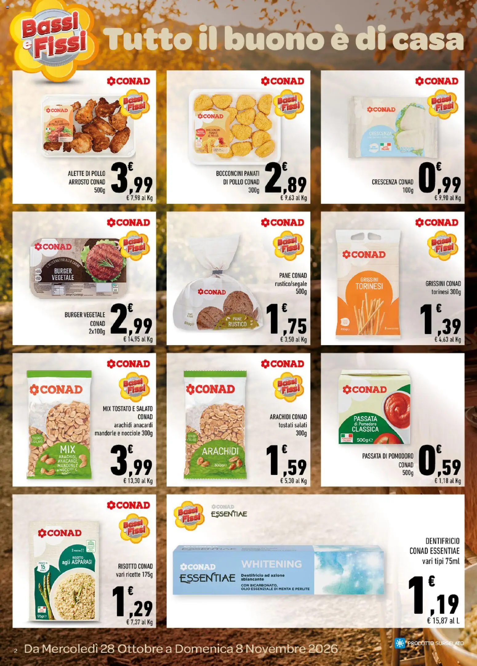 Volantino Conad del 28/10/2026 | Pagina: 2