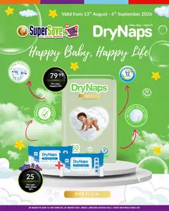 Preview of Super Save flyer valid from 13/08/2026