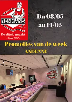 Renmans folder / publicité - Voorbeeld van een folder van Renmans, geldig van 08.05.2026