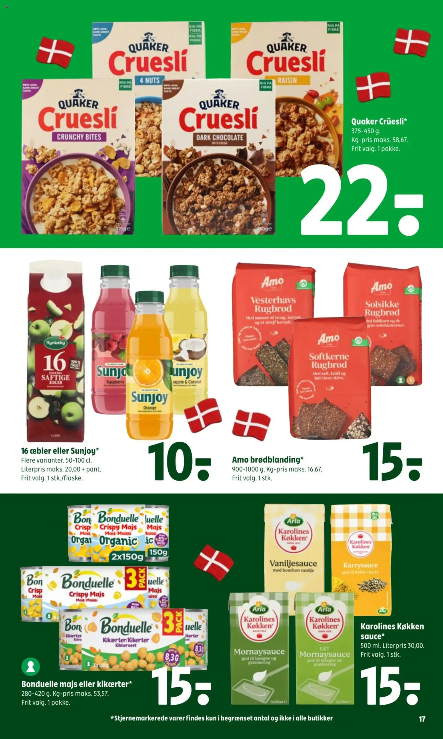 Coop 365 tilbudsavis – gyldig fra 10/09/2026 | Side: 20 | Produkter: Karry, Æbler, Bourbon, Rugbrød