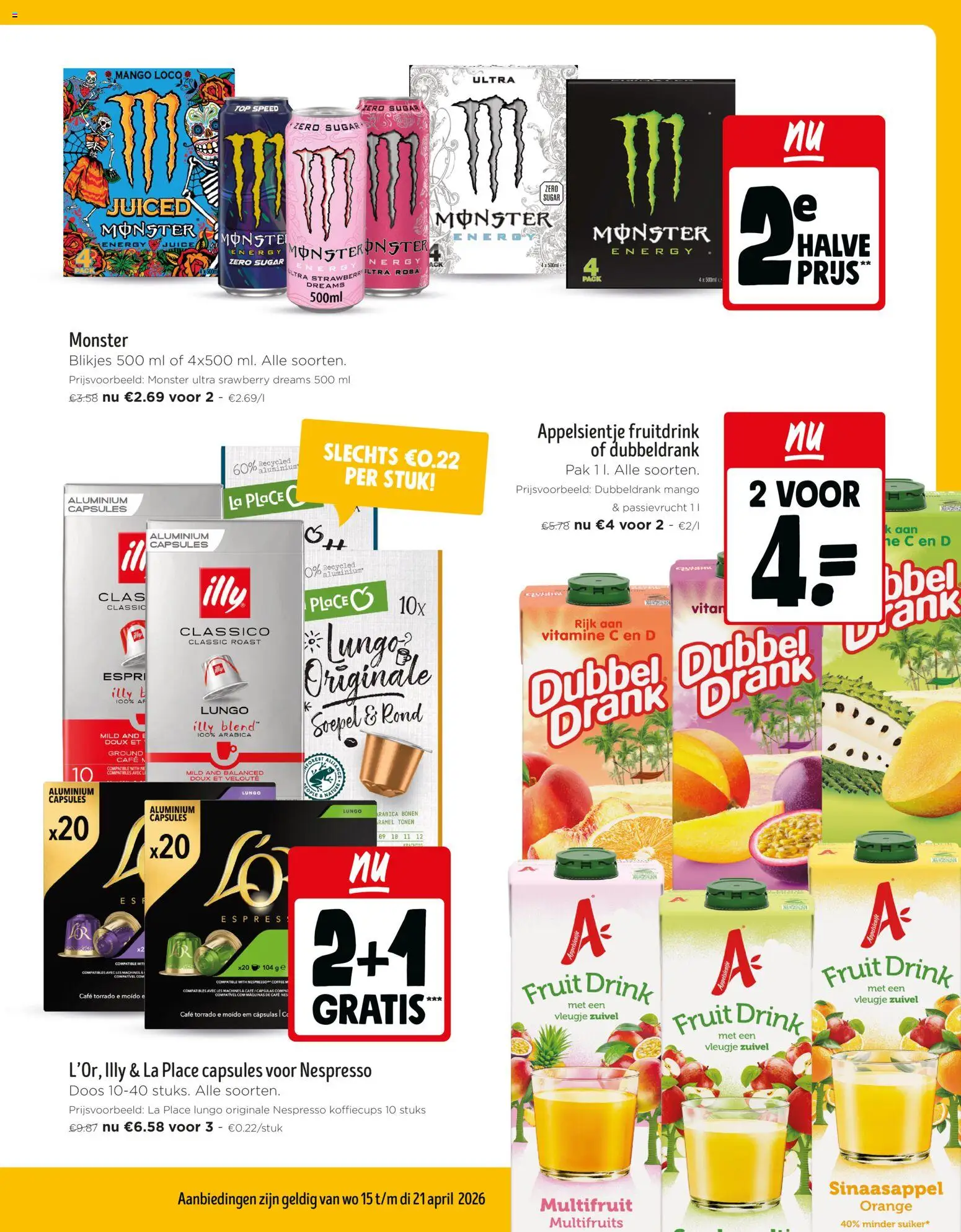 {H1} | Pagina: 13 | Producten: Monster, Fruit, Vitamine C, Mango