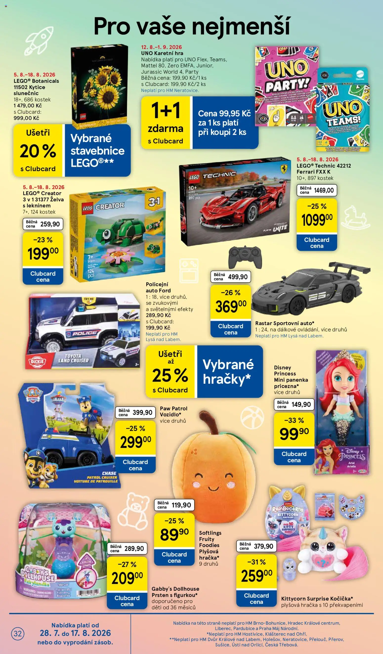 Tesco leták - Hypermarket od 12.08.2026 | Strana: 32