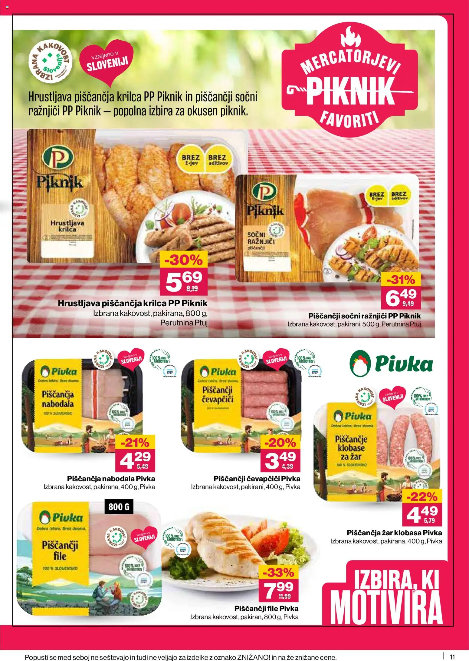 Novi Mercator katalog ponudbe – veljaven od 14.05.2026 | Stran: 11