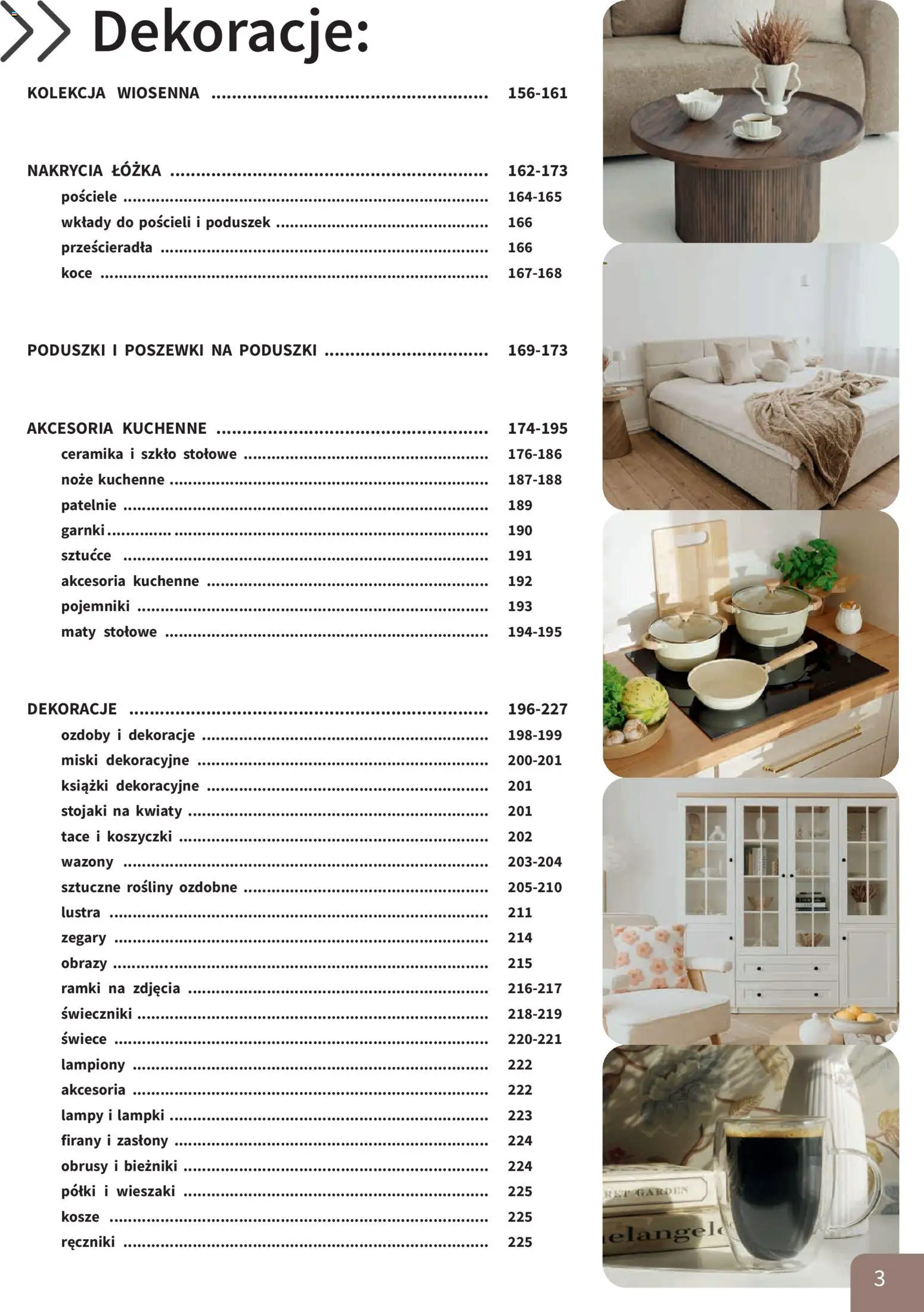 Bodzio Katalog od 01.04.2026 | Strona: 3 | Produkty: Koce, Patelnie, Zasłony, Świece