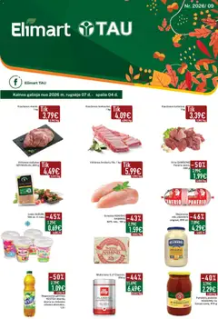 Elimart - TAU leidinys galioja nuo 2026.09.07