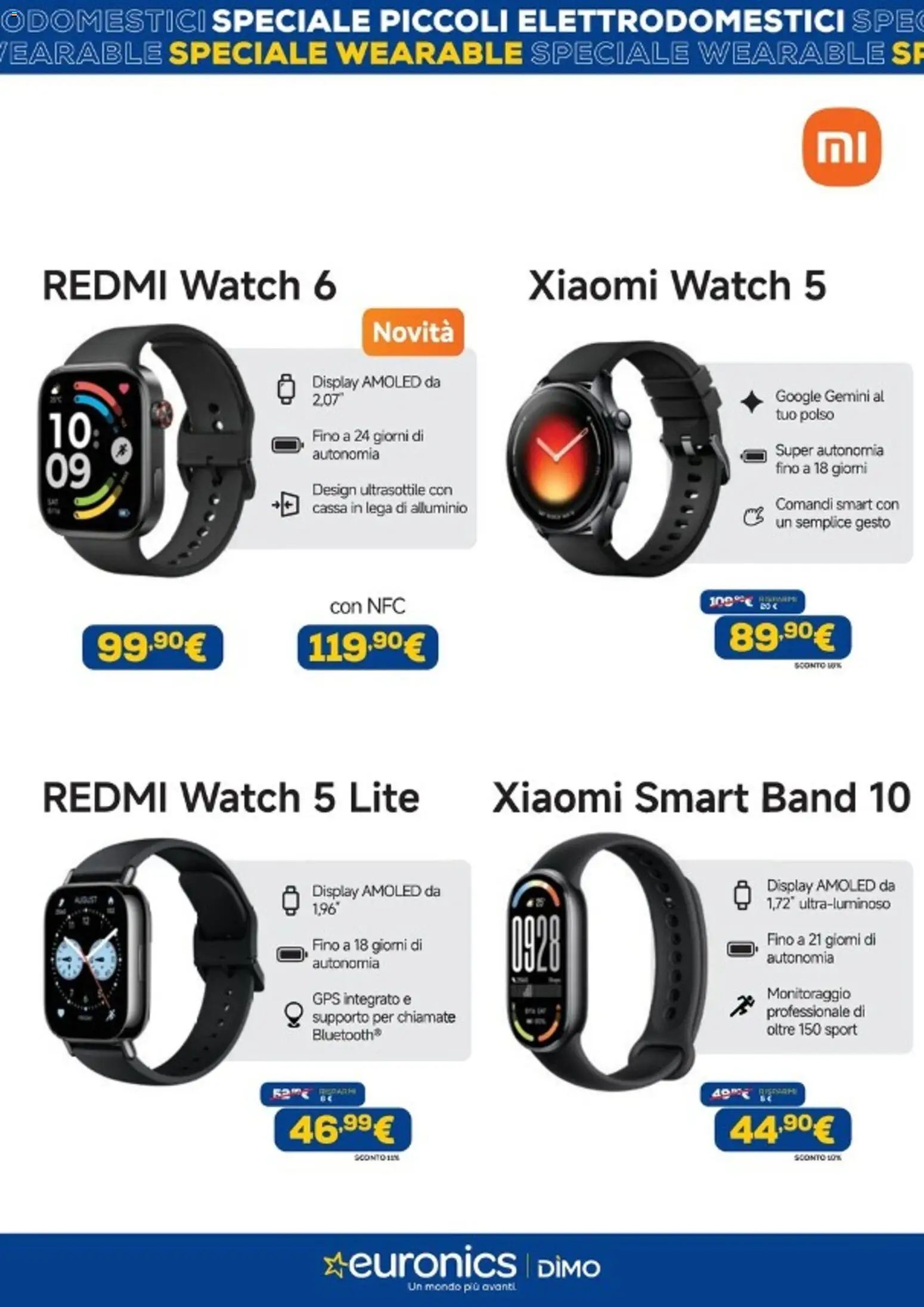 Volantino Euronics del 21/05/2026 | Pagina: 12 | Prodotti: Xiaomi, Alluminio