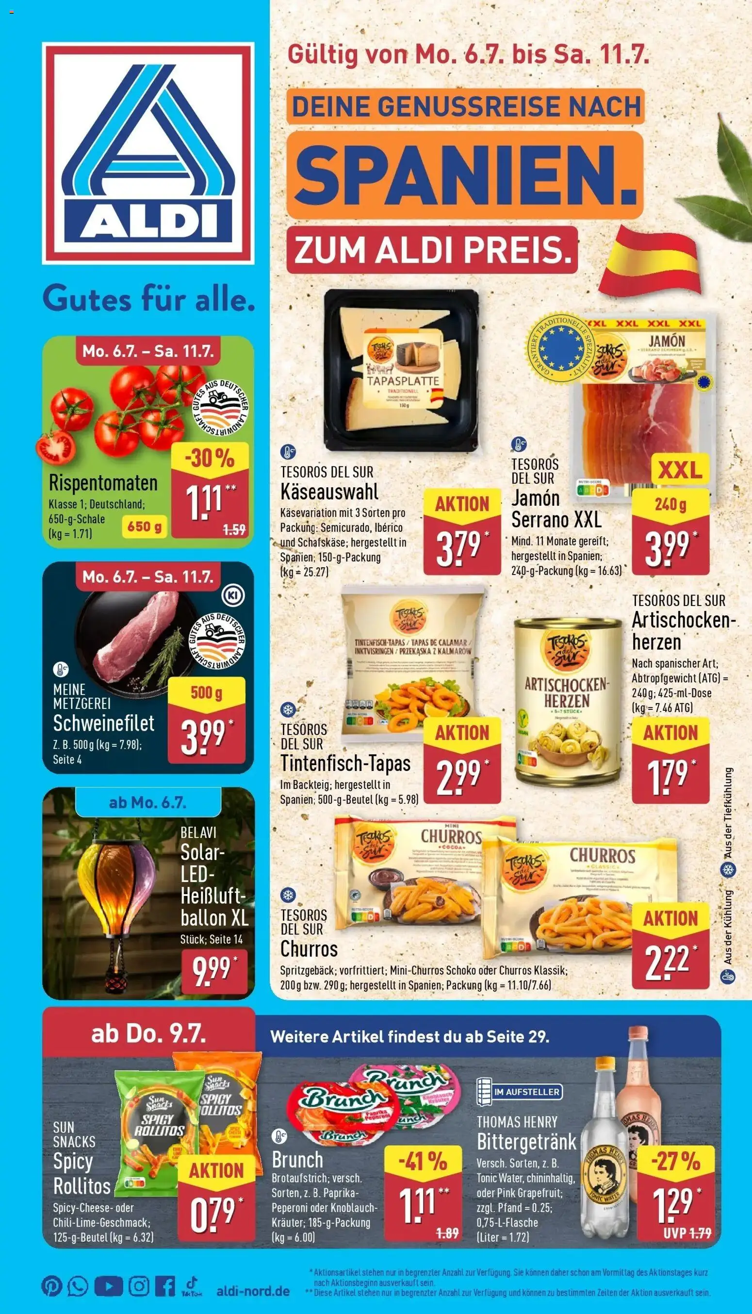 Aldi - ALDI Nord: Wochenangebote – gültig ab 05.07.2026 | Seite: 1
