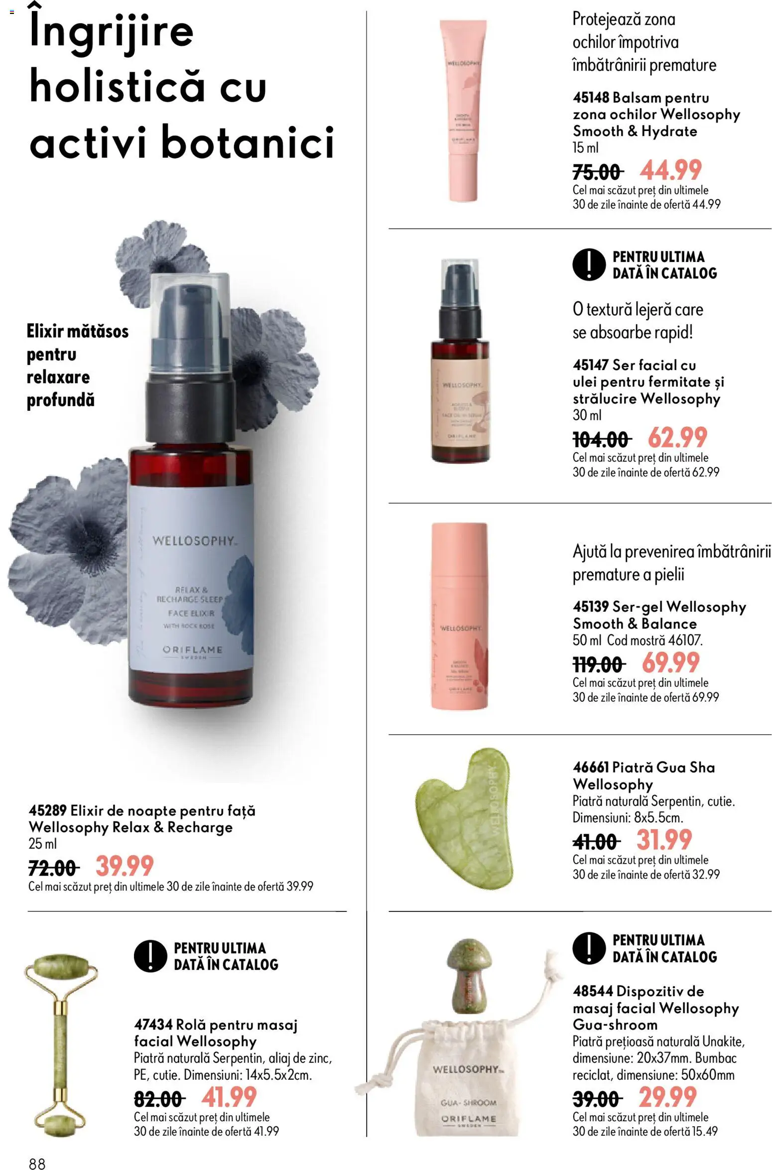Noul catalog Oriflame – valabil de la 09.09.2026 | Pagină: 88 | Produse: Elixir, Balsam, Ulei