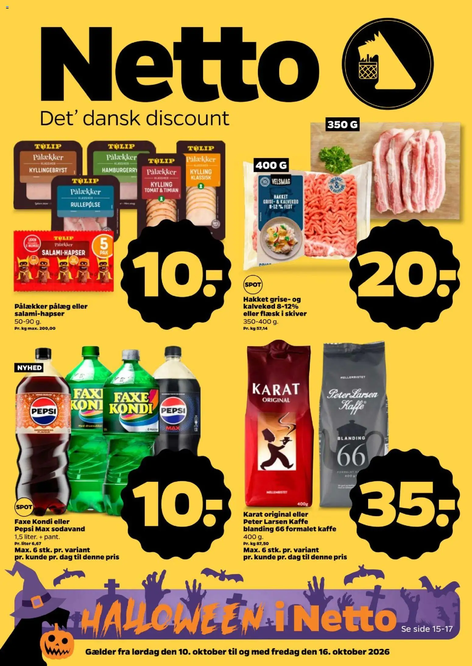 Netto tilbudsavis – gyldig fra 10/10/2026 | Side: 1