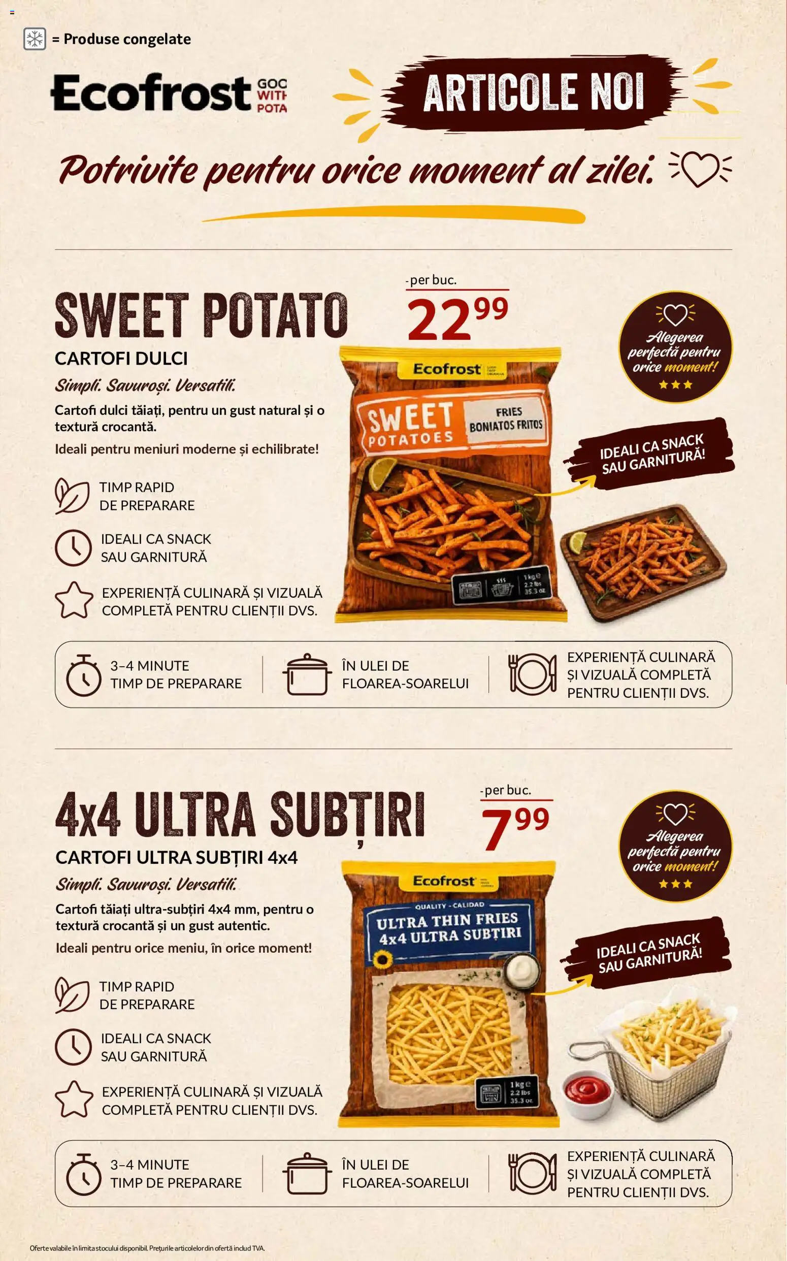 Noul catalog Selgros – valabil de la 18.09.2026 | Pagină: 9 | Produse: Cartofi dulci, Ulei, Cartofi