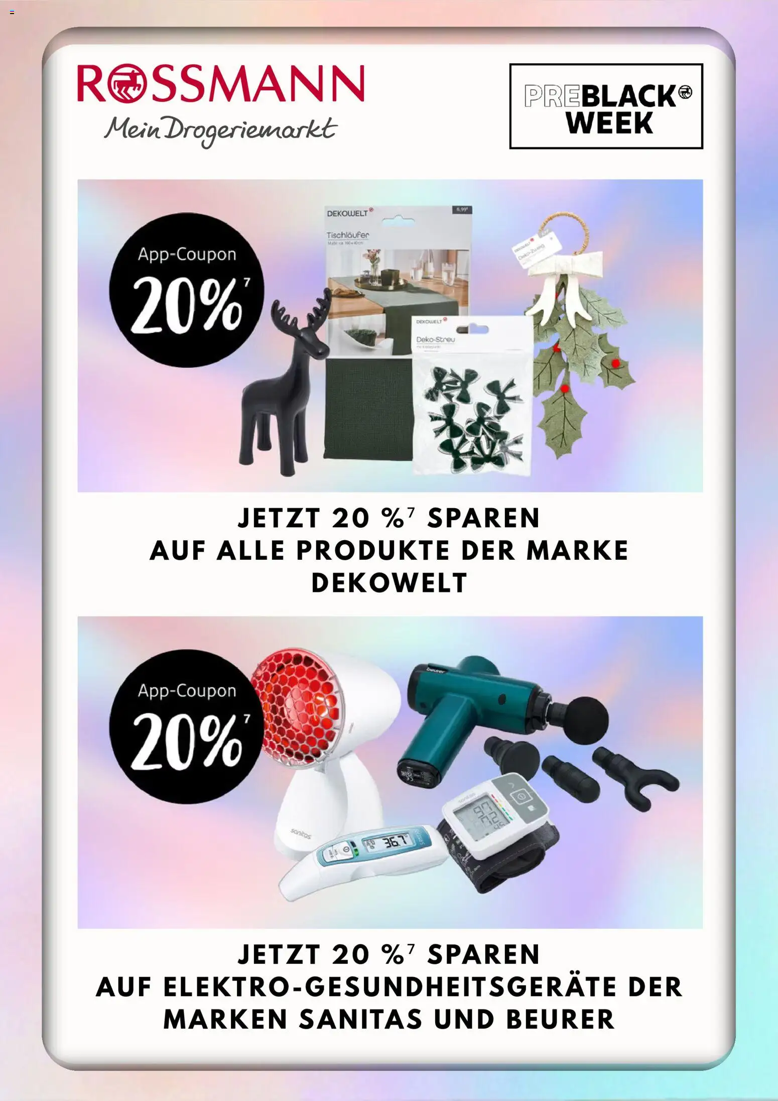 Rossmann Pre Black Week – gültig ab 26.10.2026 | Seite: 3 | Produkte: Tür
