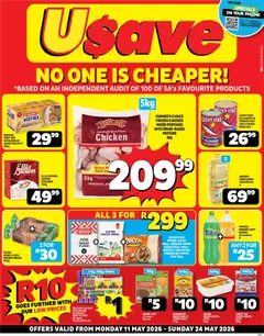 Usave specials catalogue – valid from 11.05.2026