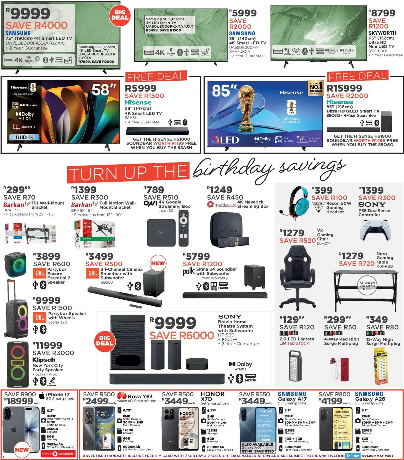 New House and Home catalogue – valid from 20.04.2026 | Page: 6 | Products: Sim, Headset, Speaker, Stock