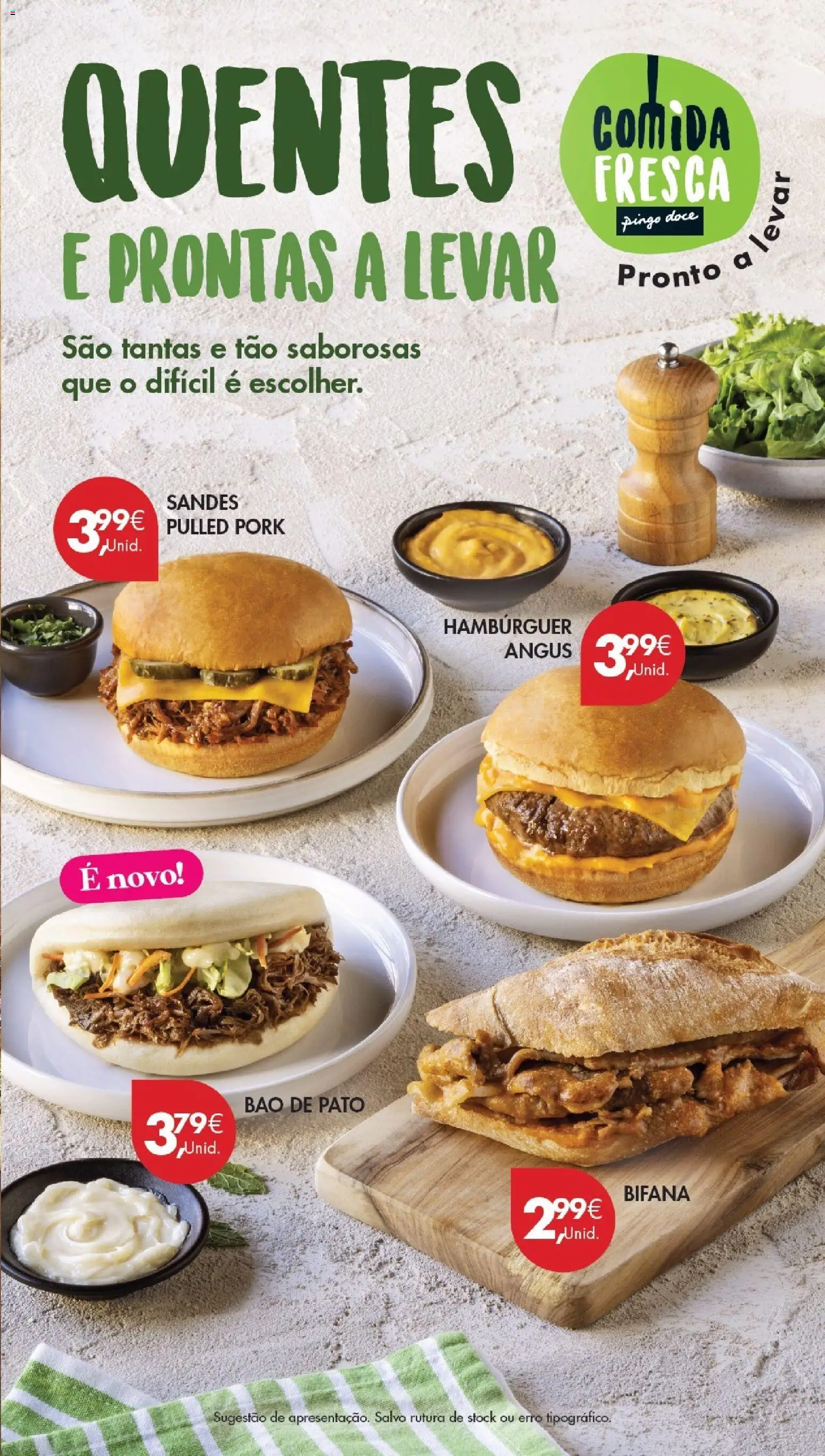 Pingo Doce Folheto Poupe Este Fim de Semana │ válido de 23/10/2026 | Página: 13 | Produtos: Pato, Hambúrguer