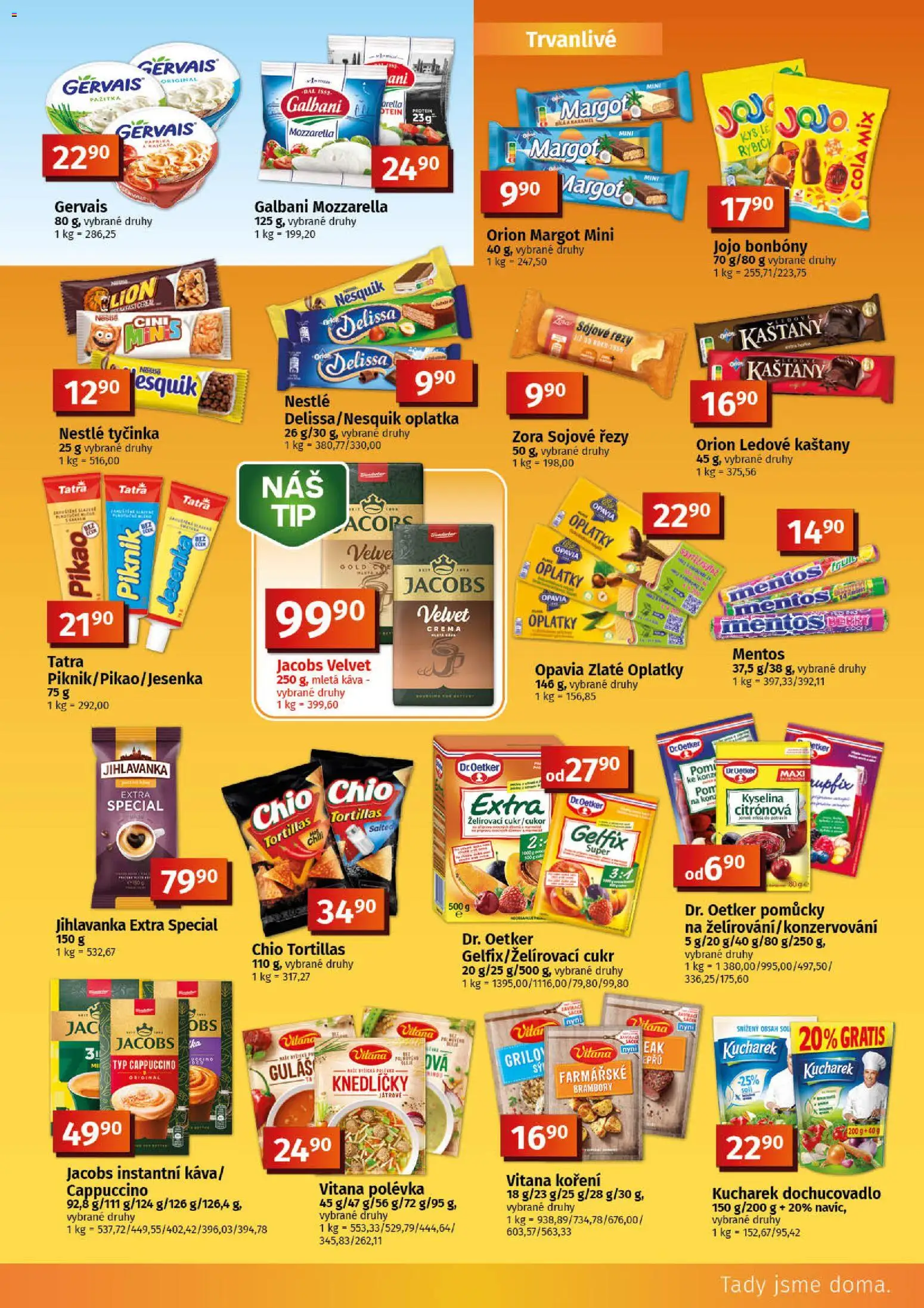 Coop leták - Tuty od 03.06.2026 | Strana: 5 | Produkty: Velvet, Cukr, Ledové kaštany, Oplatky