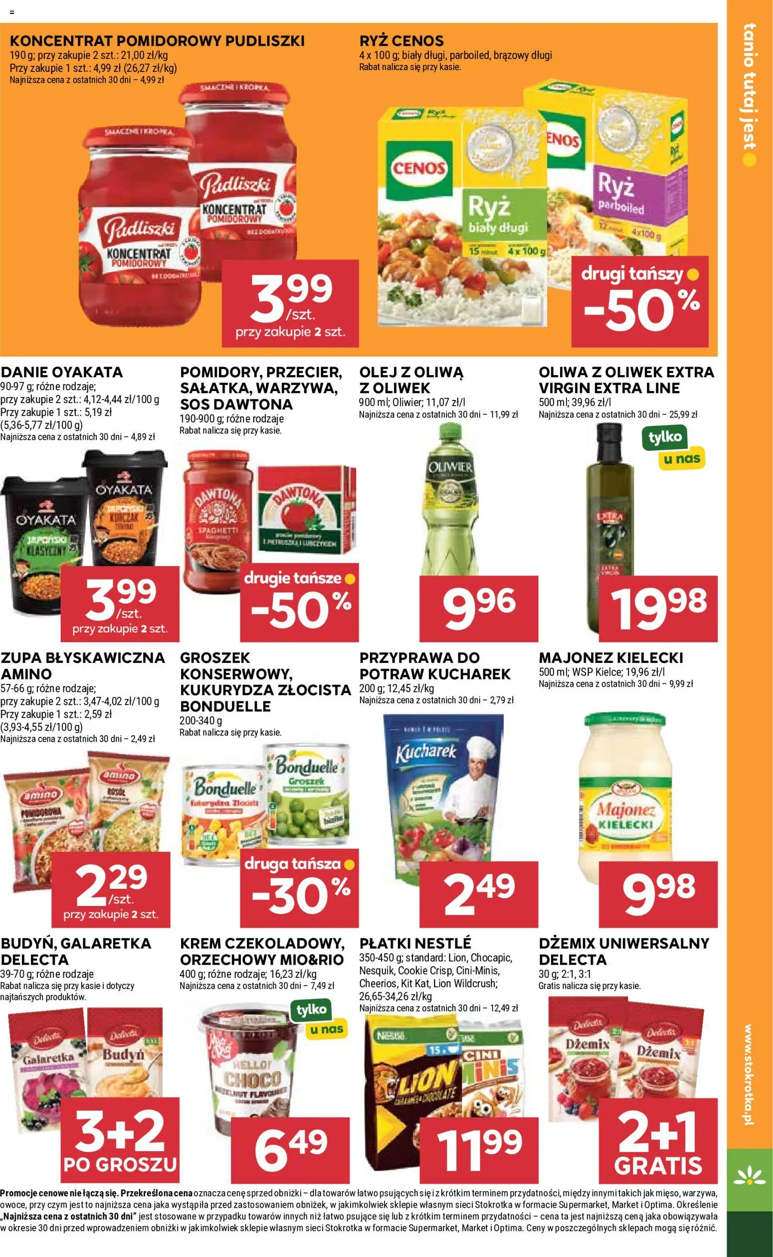 Stokrotka gazetka - Market od 30.07.2026 | Strona: 15 | Produkty: Koncentrat pomidorowy, Olej, Ryż, Majonez