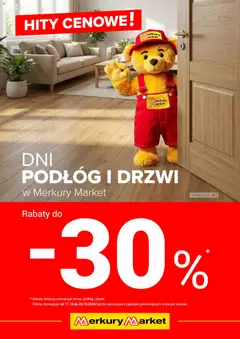 Pogląd oferty "Merkury Market gazetka - Dni podłóg i drzwi" - ważna od 17.10.2026