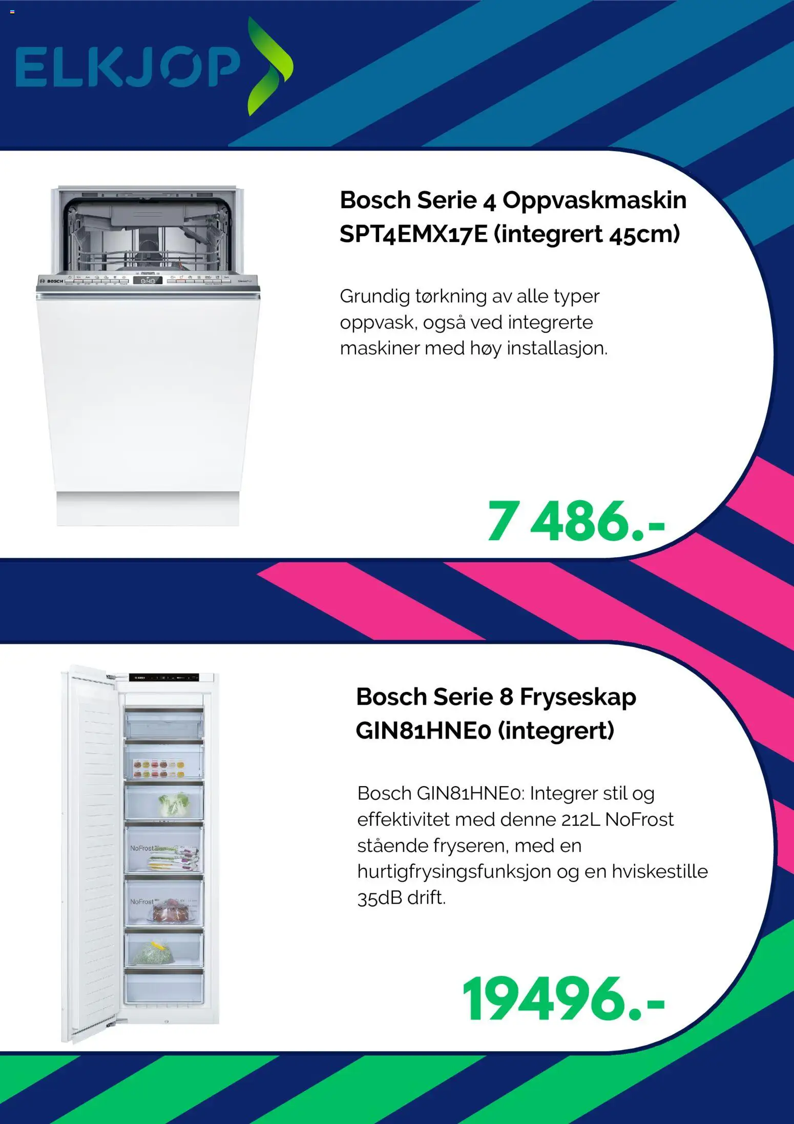 {H1} | Side: 5 | Produkter: Fryseskap, Ved, Oppvaskmaskin