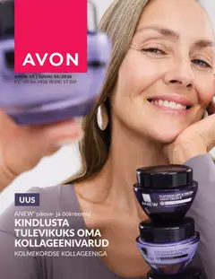 AVON kliendilehe eelvaade alates 01.06.2026