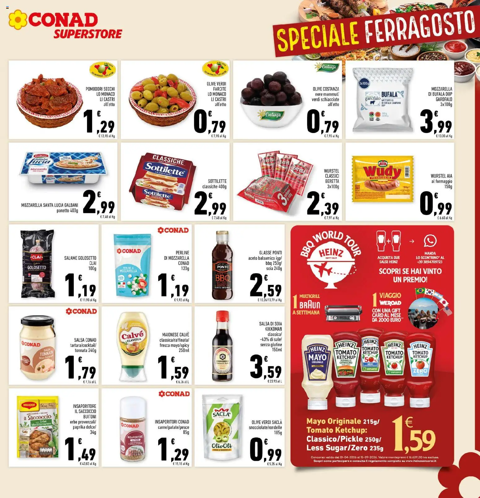 Volantino Conad del 10/08/2026 | Pagina: 13