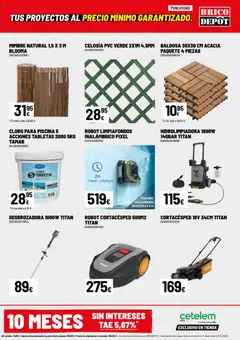 Vista previa Brico Depôt folleto válido desde el 29.05.2026 | Página: 19 | Productos: Hidrolimpiadora, Desbrozadora, Robot, Απολυμαντικό