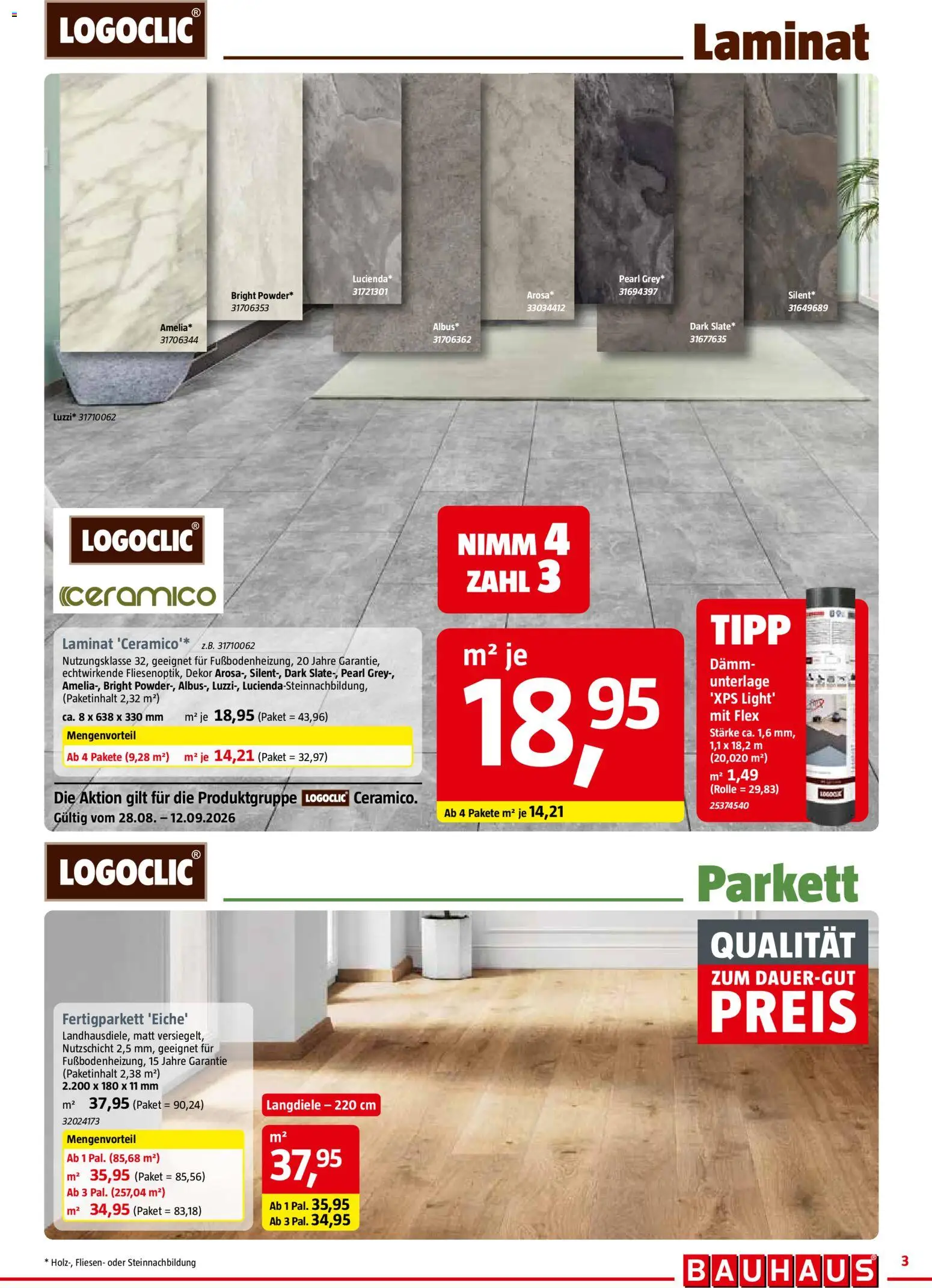Bauhaus Prospekt – gültig ab 29.08.2026 | Seite: 3