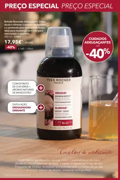 Pré-visualização Yves Rocher catálogo 12 válido de 24/09/2026 | Página: 59 | Produtos: Drenante, Chá verde, Chá, Bebida