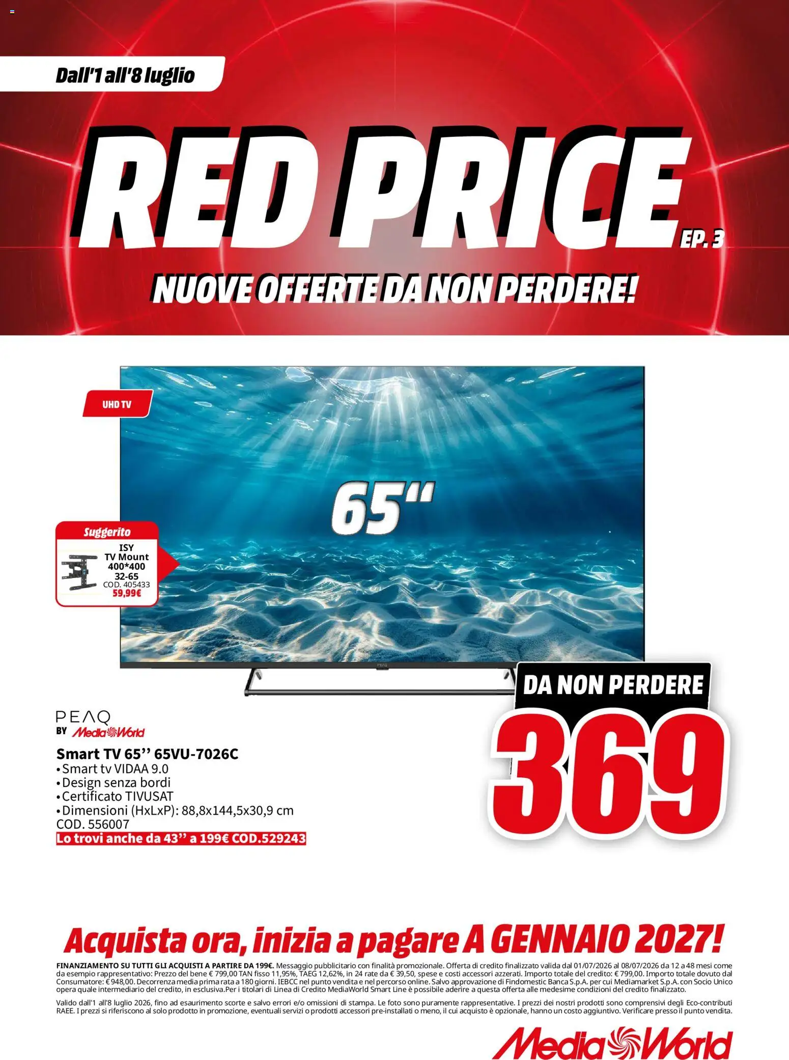 Volantino Media World del 01/07/2026 | Pagina: 9