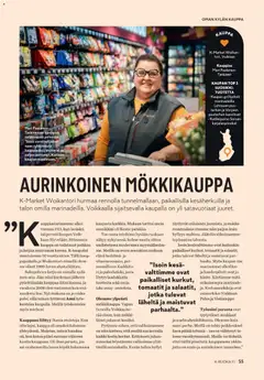 K-Supermarket-mainoslehti voimassa 10.06.2026 alkaen | Sivu: 55 | Tuotteet: Tomaatit