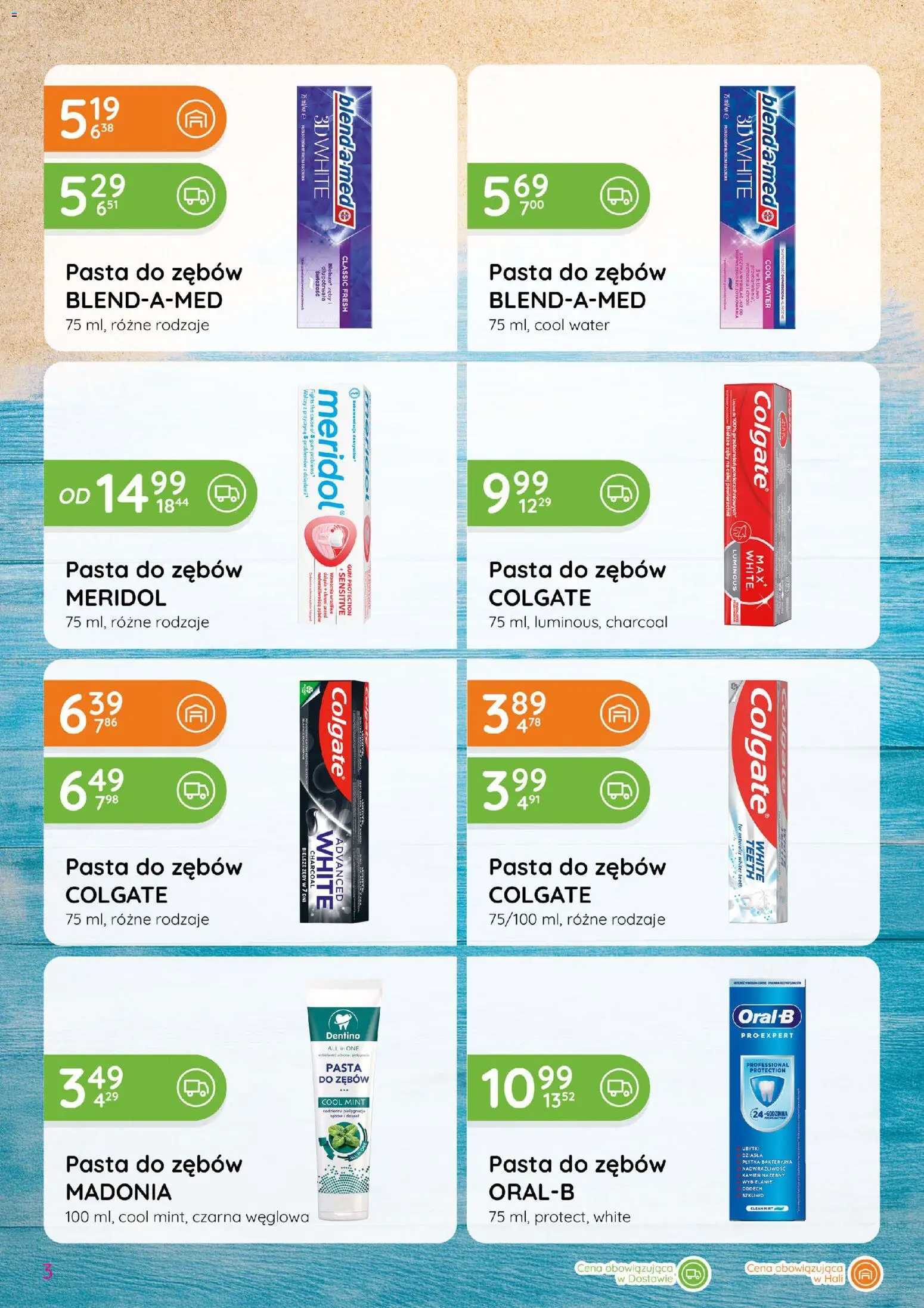 Eurocash gazetka - Katalog Chemiczny od 02.07.2026 | Strona: 3 | Produkty: Pasta do zębów