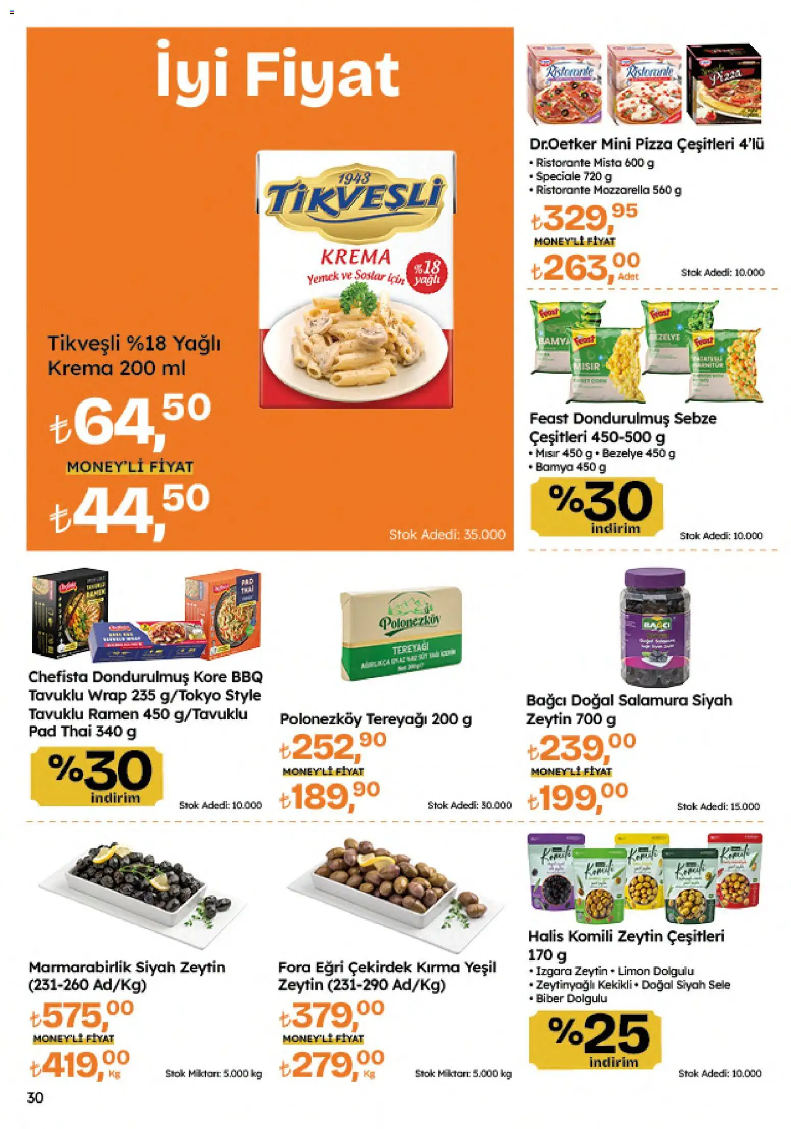 Migros Katalog - Migroskop - 09 Temmuz 2026 tarihinden itibaren geçerlidir | Sayfa: 30 | Ürünler: Pizza, Bamya, Zeytin, Izgara
