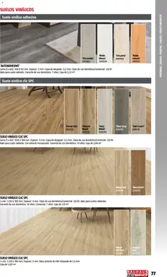 Vista previa Bauhaus ProService válido desde el 11/05/2026 | Página: 77 | Productos: Suelos vinílicos, Caja