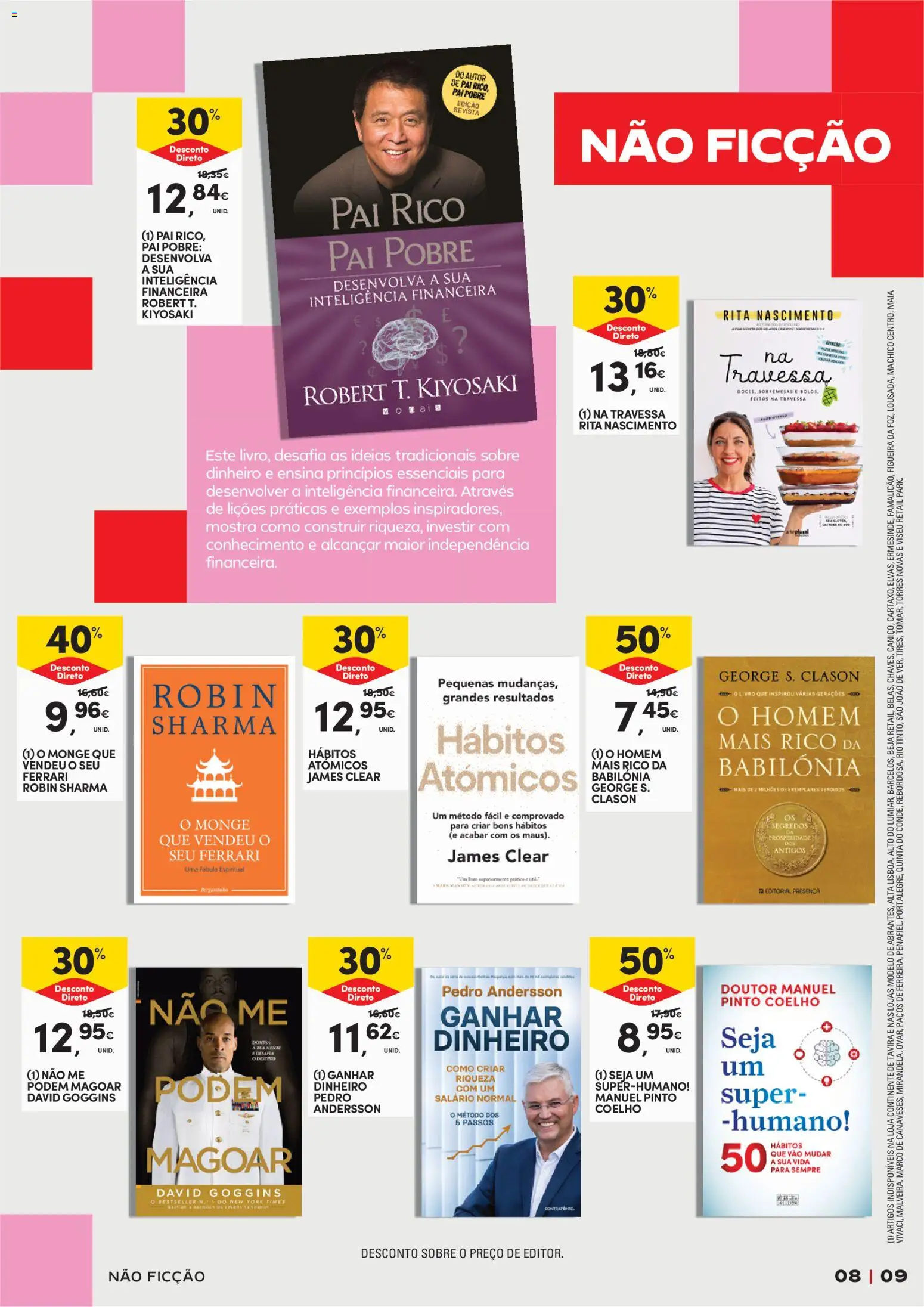 Continente - Feira do Livro  Abre espaço para a distração │ válido de 23/06/2026 | Página: 9 | Produtos: Coelho