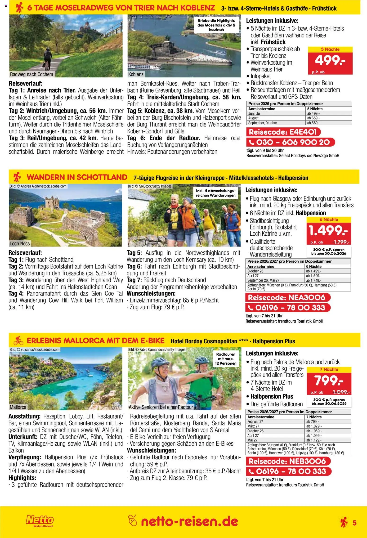 Netto Reisen Prospekt 	 – gültig ab 28.05.2026 | Seite: 5