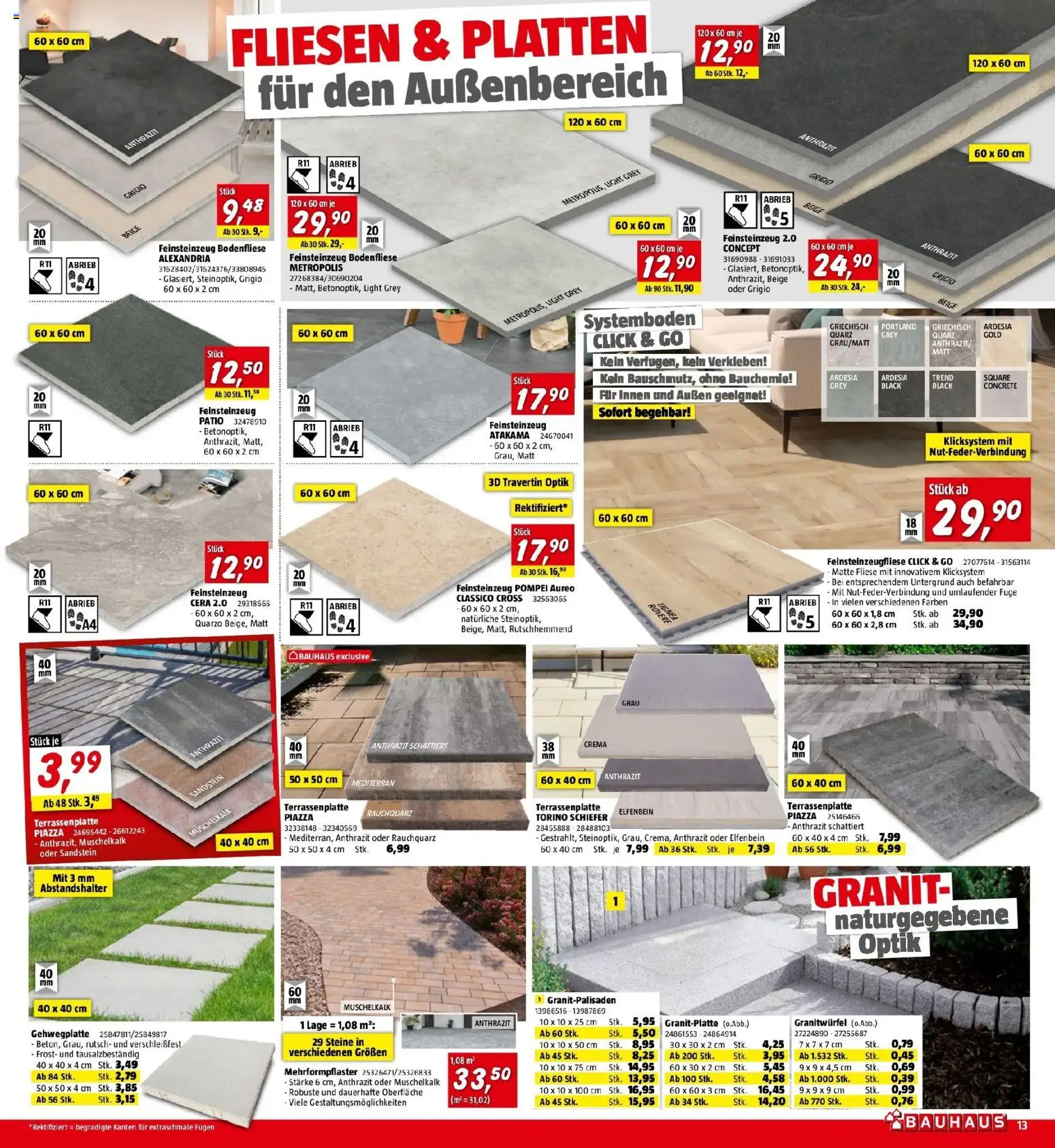 Bauhaus Pasching, Wels, Steyr gültig ab 29.04.2026 | Seite: 13