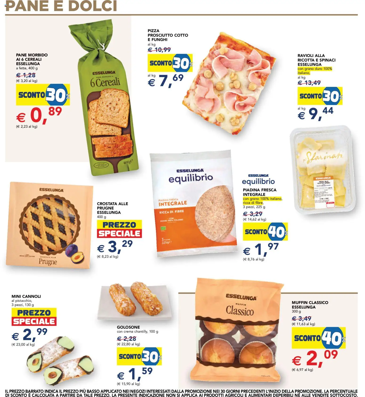 Volantino Esselunga S del 13/08/2026 | Pagina: 7 | Prodotti: Cereali, Spinaci, Ricotta, Basso