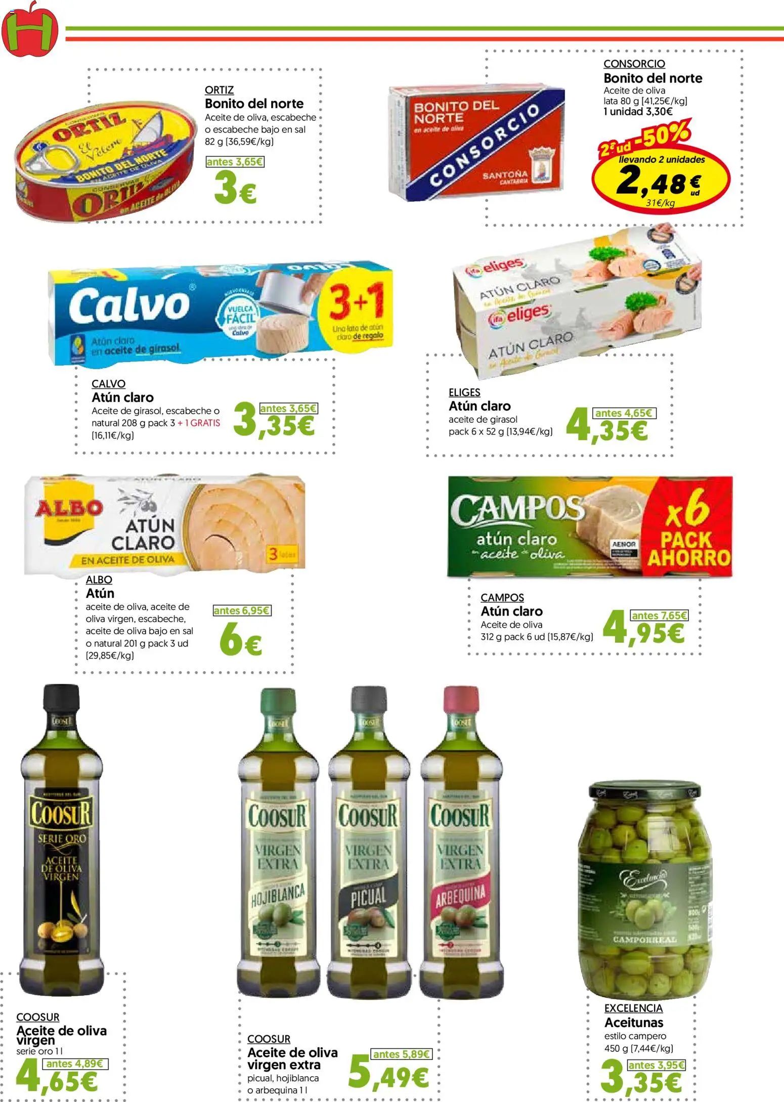 Hiper Usera folleto │ válido desde el 26/08/2026 | Página: 16 | Productos: Atún, Aceite, Aceite de oliva, Sal