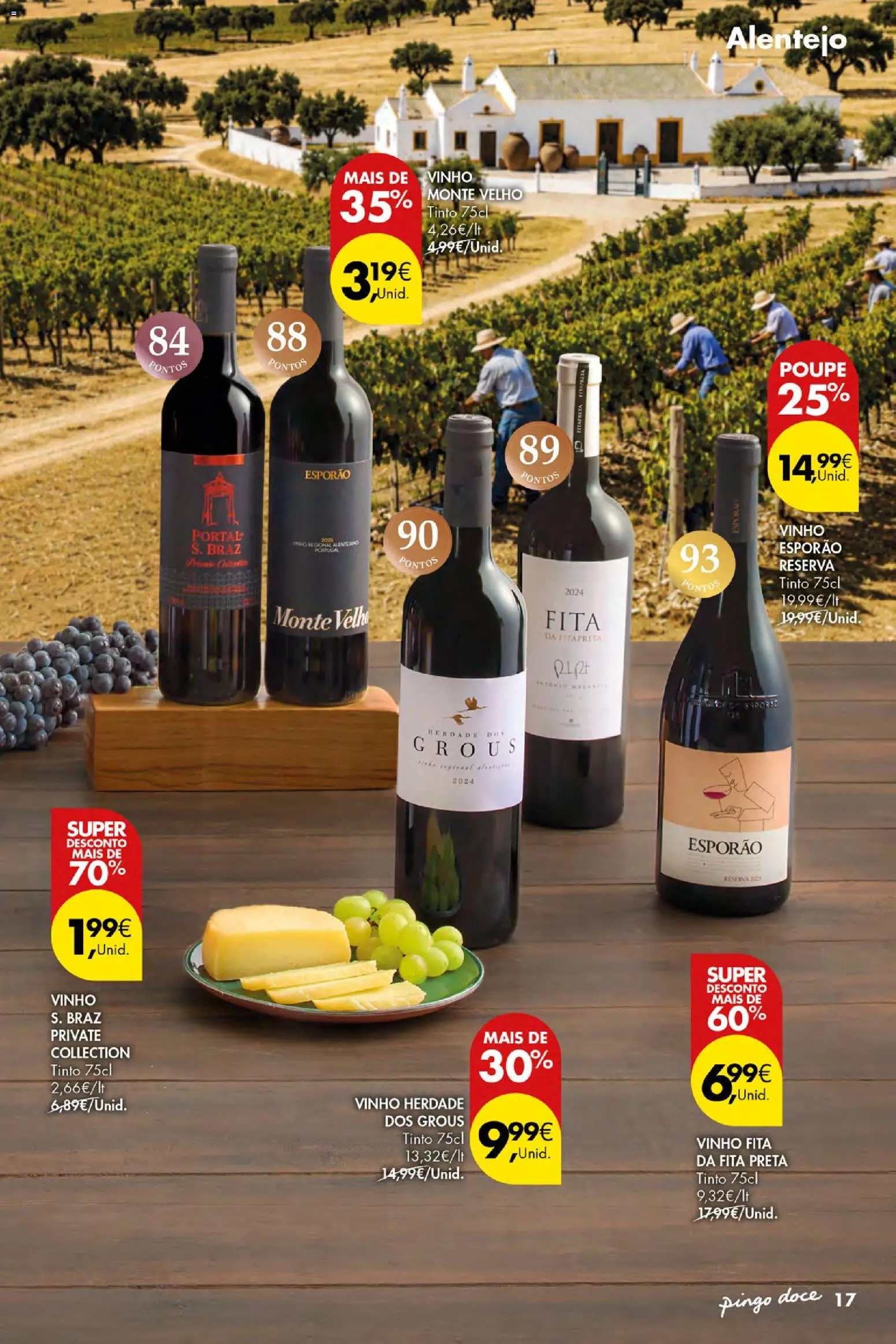 Pingo Doce Vinhos e Sabores de Portugal Açores │ válido de 17/09/2026 | Página: 17 | Produtos: Vinho