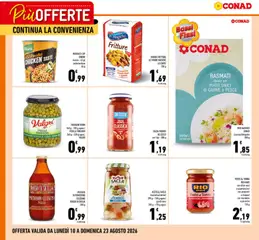 Anteprima del volantino Conad volantino Più Offerte Campania valido a partire dal 10/08/2026