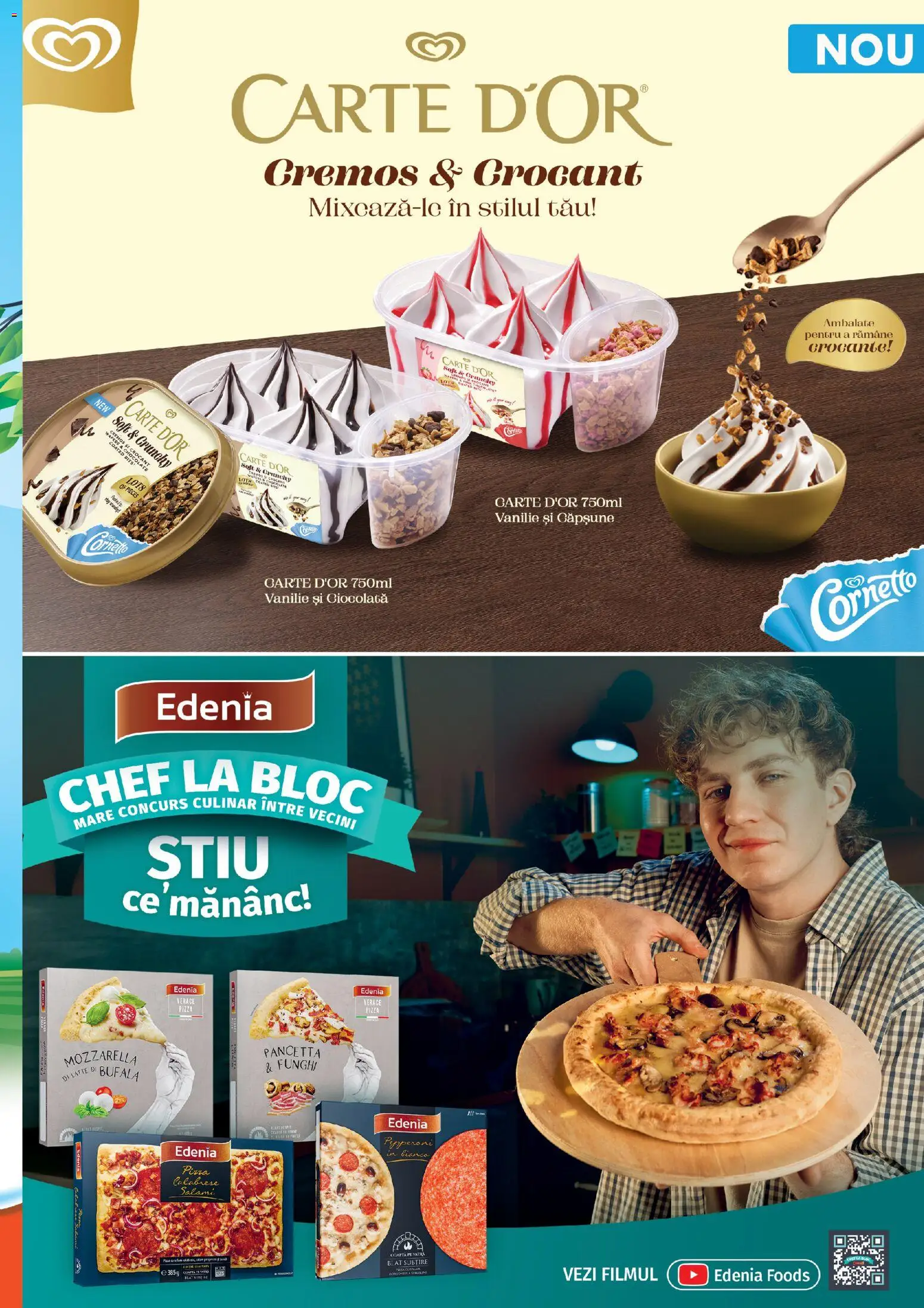 Noul catalog Mega Image – valabil de la 26.03.2026 | Pagină: 47 | Produse: Mozzarella, Pizza