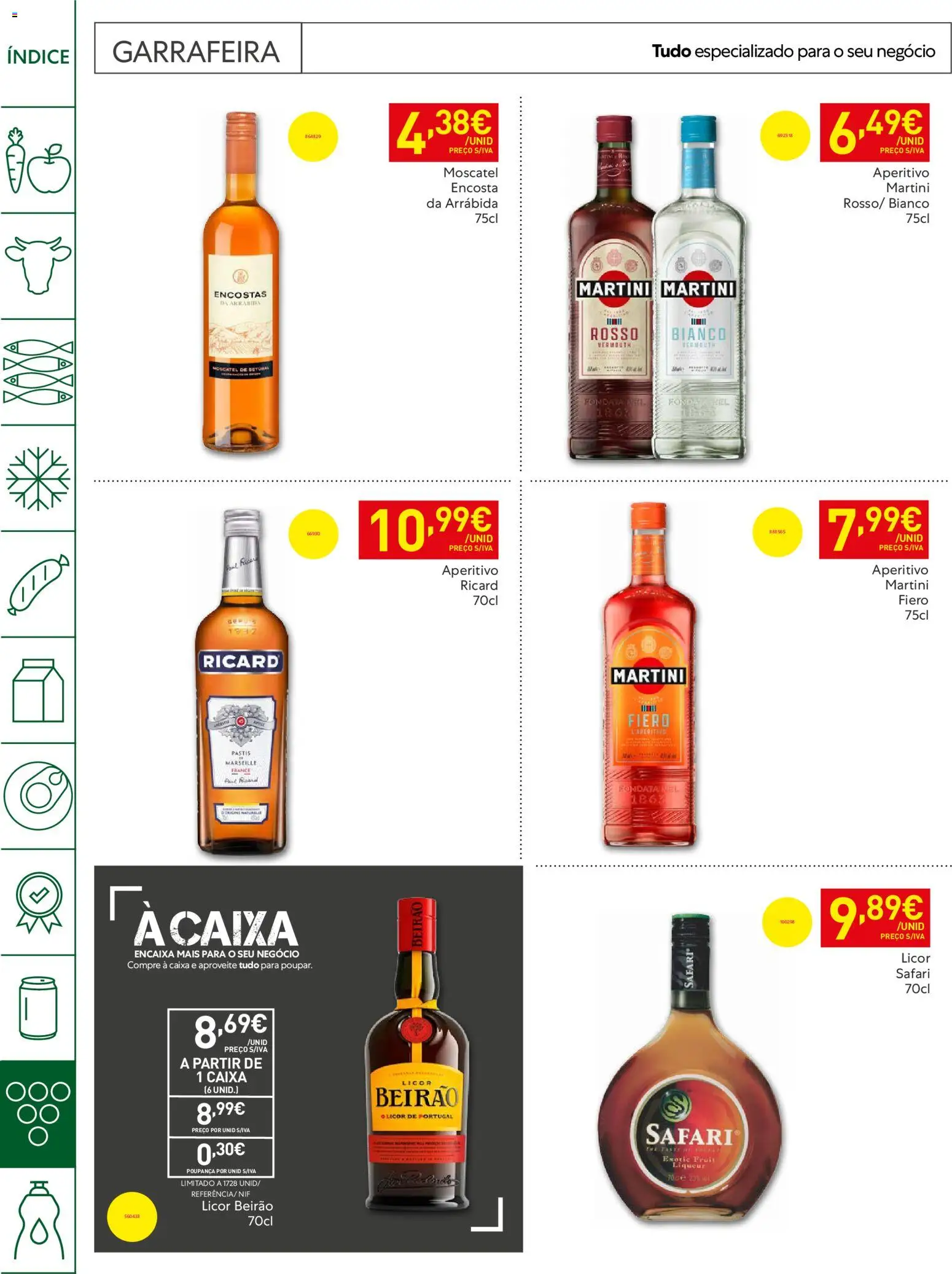Recheio Horeca Madeira │ válido de 19.05.2026 | Página: 36 | Produtos: Licor, Caixa