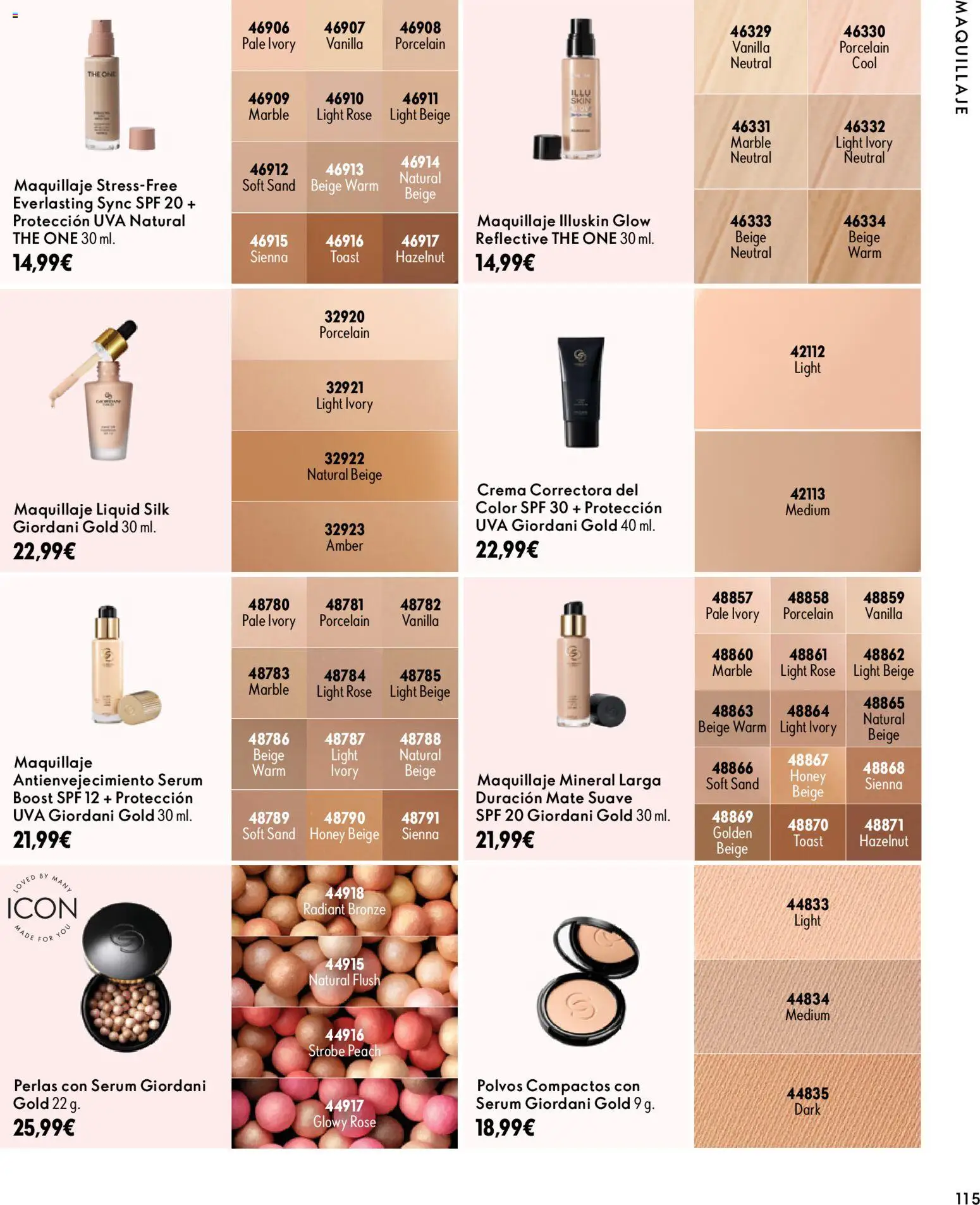 Oriflame - Catálogo Campaña 14 │ válido desde el 07/10/2026 | Página: 115 | Productos: Maquillaje, Sérum, Crema